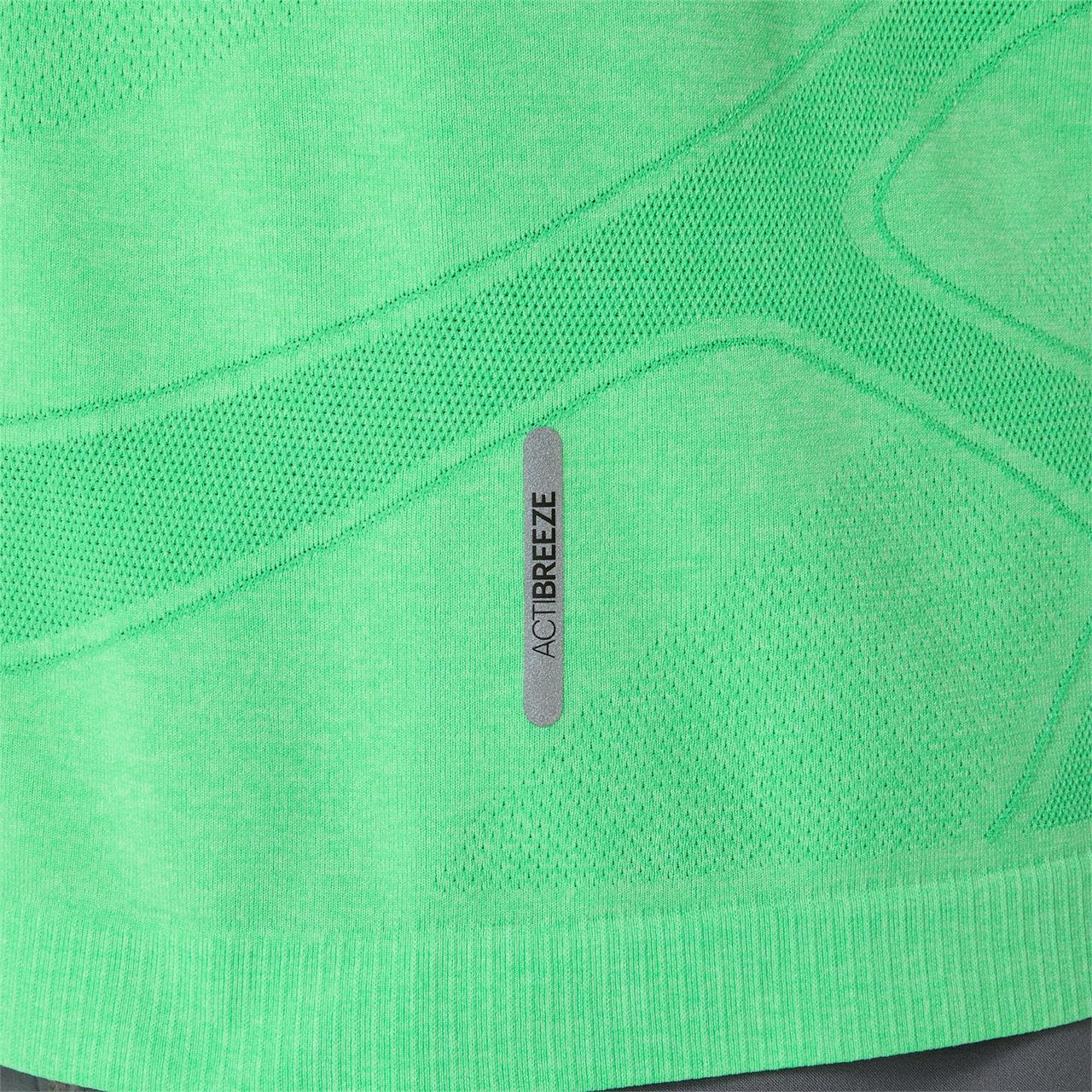 ASICS Road Seamless SS TOP VITAL Green/Illuminate Green - L