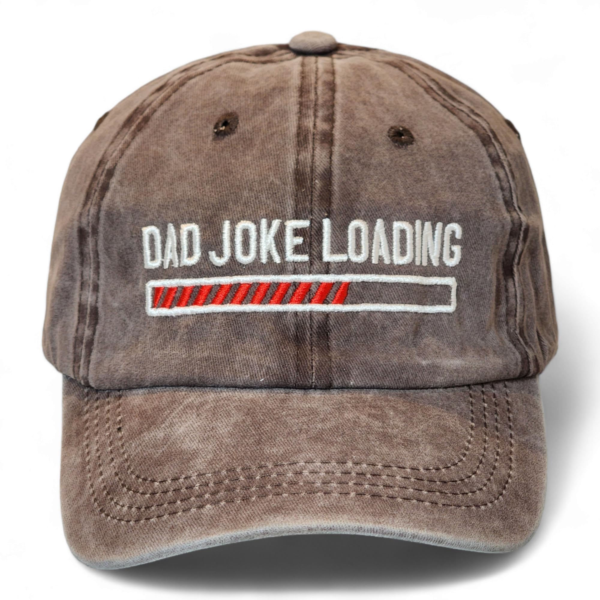 Dad Joke Loading Curved Brim Dad Hat, Funny Baseball Cap, GIft for Dad, Grandpa, New Dad Gift, Pregnancy Reveal Gift Idea