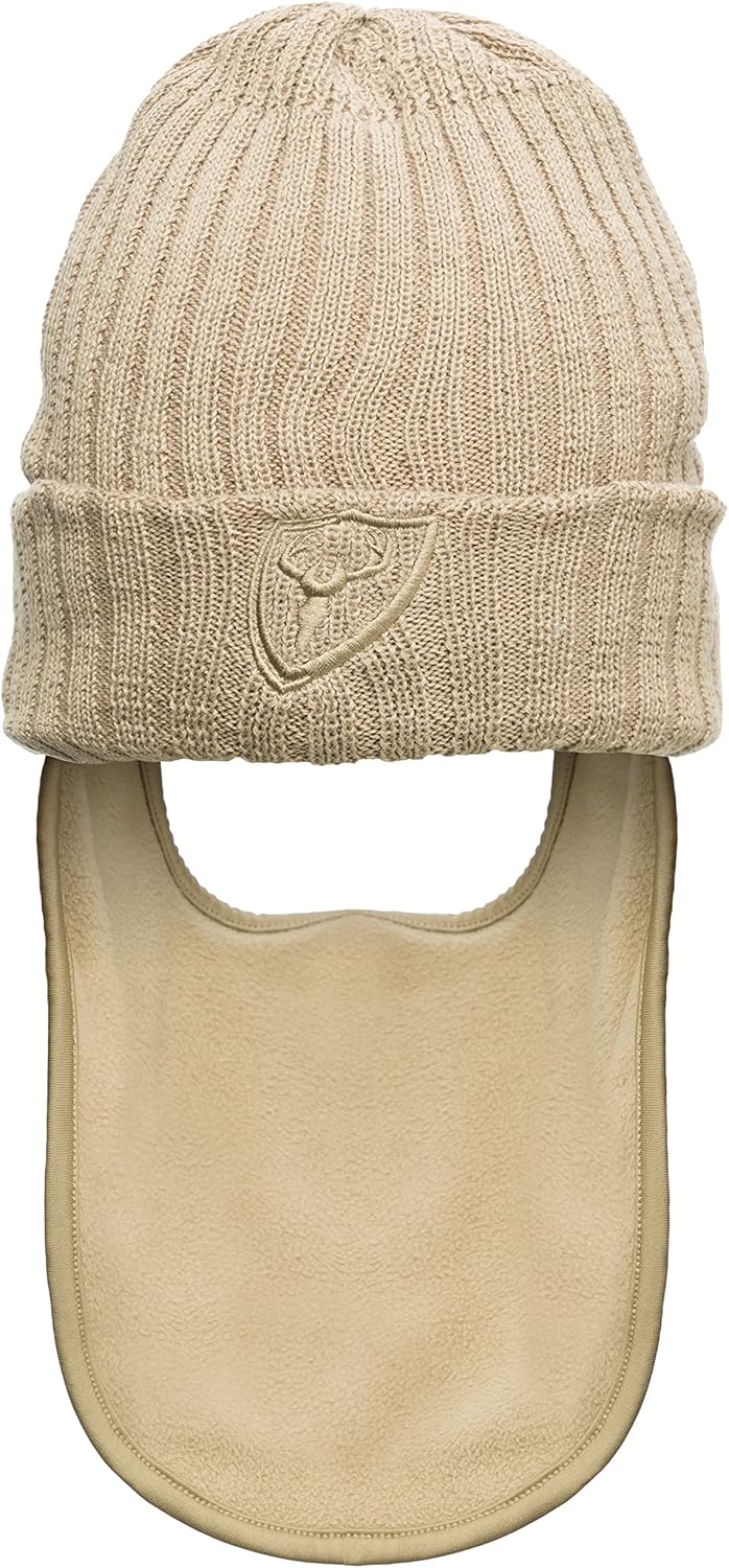 BLOCKER OUTDOORS Predator Quest Knit-Cuff Beanie, Winter Hat for Coyote, and Small Game Hunting