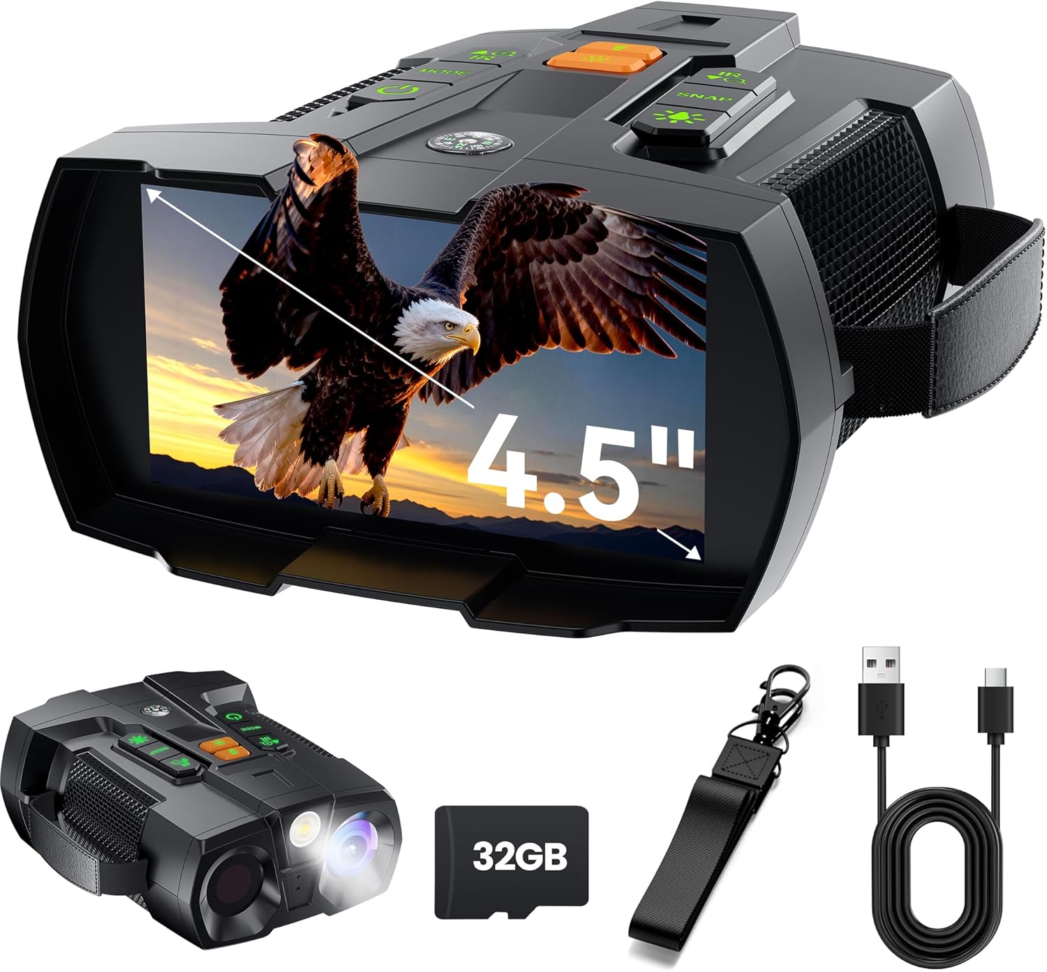 4K Digital Night Vision Goggles for Adults – HD Screen & Long-Lasting Battery 4K Digital Night Vision Goggles for Adults – HD Screen & Long-Lasting Battery