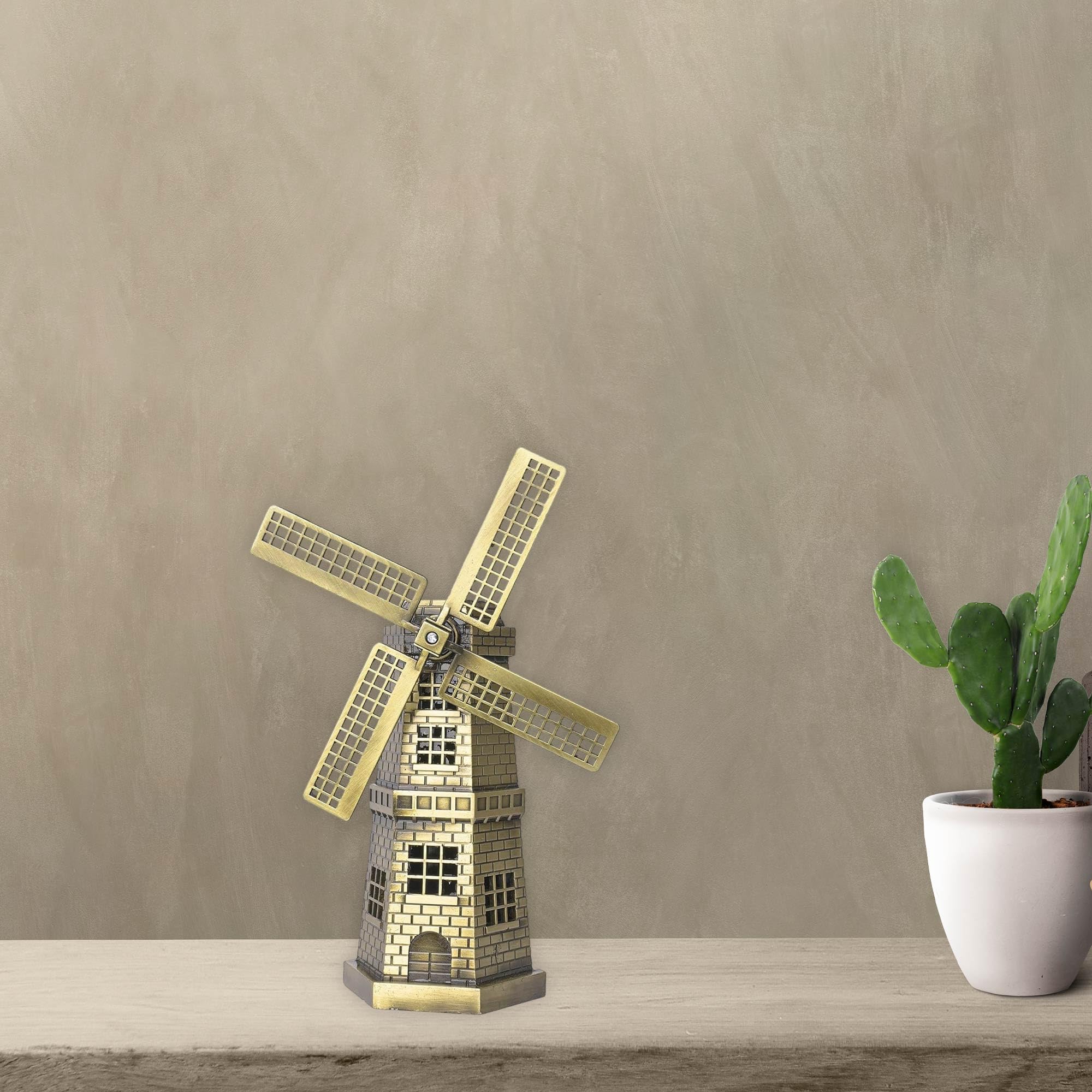 Buy THE QUIRKY HOME Holland Windmill Netherlands Metal Souvenir