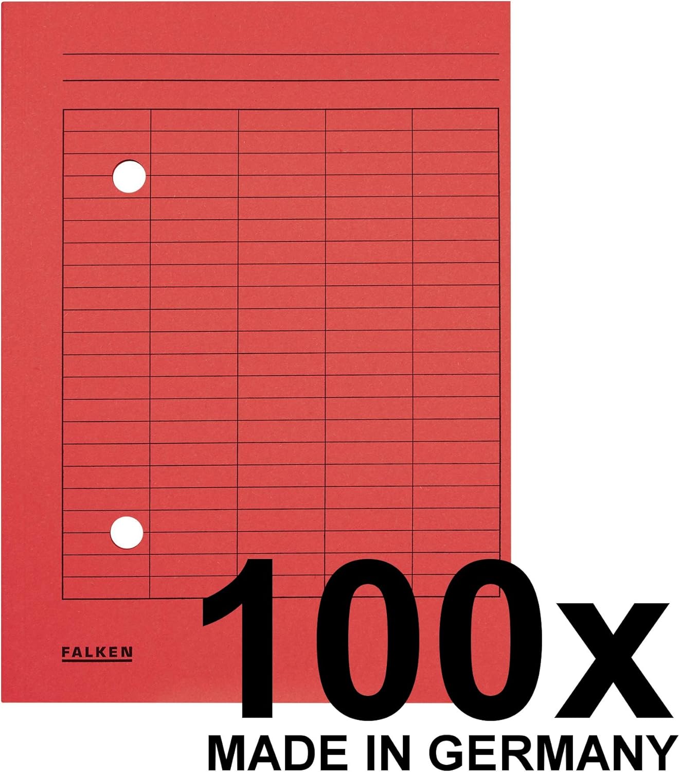 Falken Rotary File red