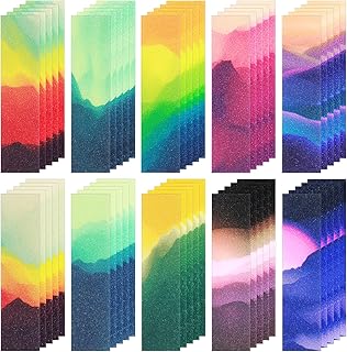 50 Pieces Calm Stickers Anxiety Sensory Stickers Textured Sensory Adhesives Clam Sensory Strips Anxiety Strips Adhesive St...