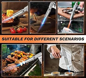 Amazon.com: AUXTUR Butane Torch, Mini Kitchen Torch Lighter