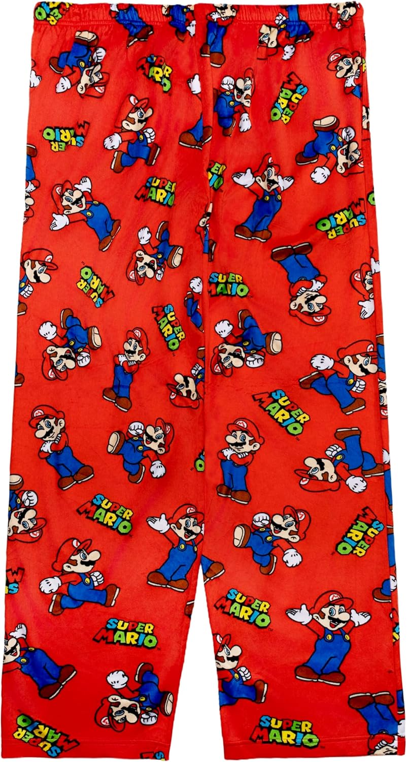 Nintendo mens Pajama Pants, Lounge Bottoms With Drawstring, Ultra-soft & Comfortable - Image 10
