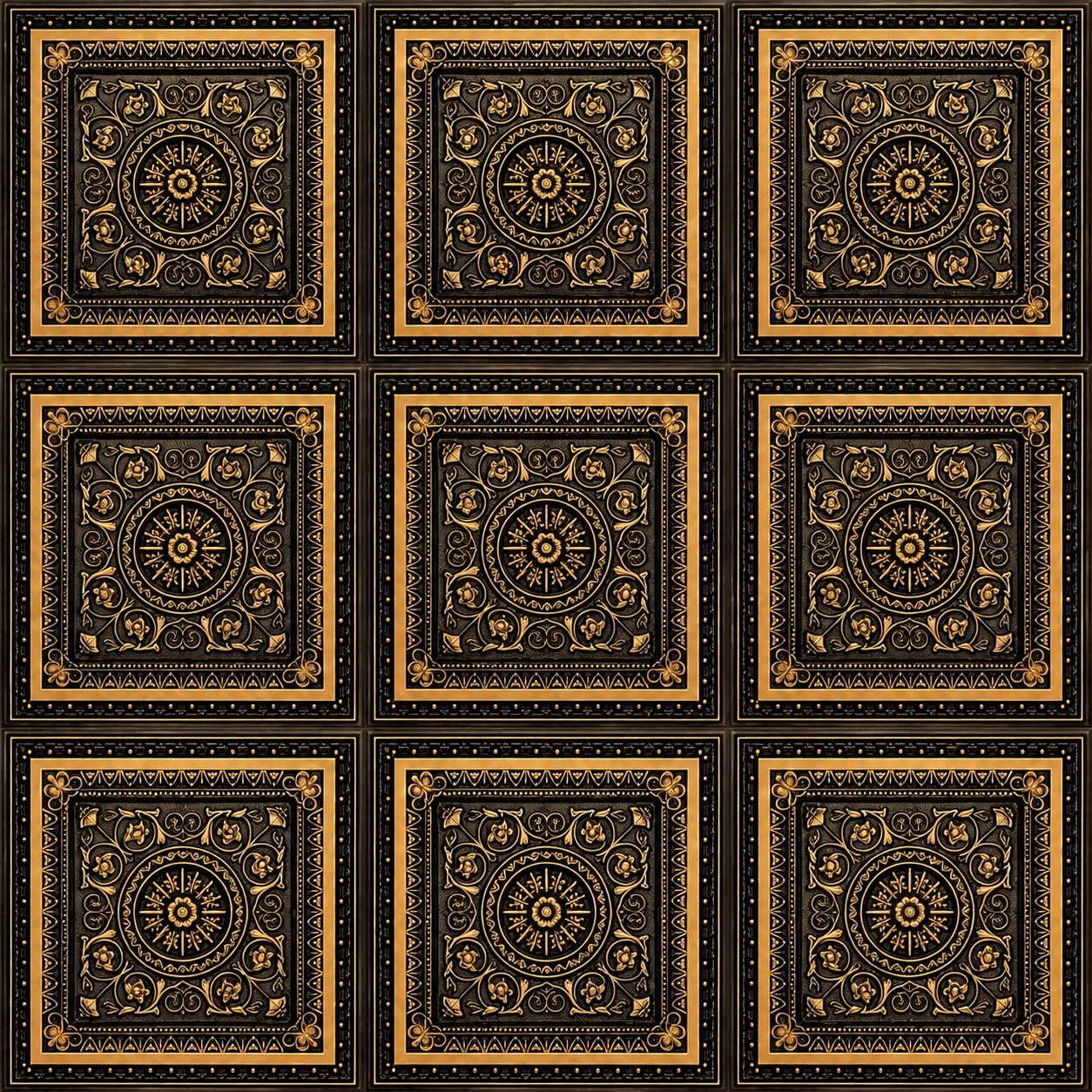 Navratri & Durga Puja Backdrop - 9 Wall Panels -8