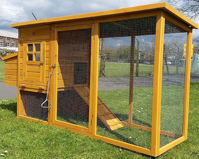 COCOON CHICKEN COOP HEN HOUSE POULTRY ARK NEST BOX NEW - NOW WITH REAR VENT HOLES AND OPENING ECO PLASTIC ROOFS ROT FREE ROOFS FOR EASY CLEANING - ONLY SOLD BY SELLER 'COCOON' ON AMAZON (NO SHIPING TO NORTHERN IRELAND, ISLANDS, SCOTTISH HIGHLANDS)