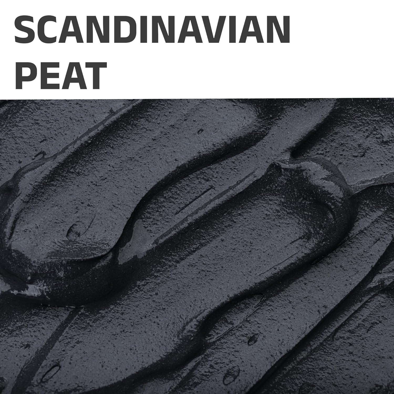 InfiniteAloe Nordic Mud Face Mask Skin Care Treatment, Peat + Charcoal + Aloe Vera + HA Combined, Suitable for All Skin Types - 4oz. - Image 7