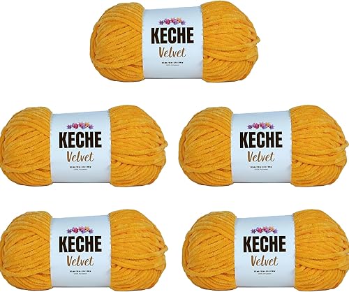 Vista 32 de Hilo de terciopelo Keche para crochet, suave chenilla voluminosa para bebé, manta Amigurumi, 100 gr (121 m) - Turquesa