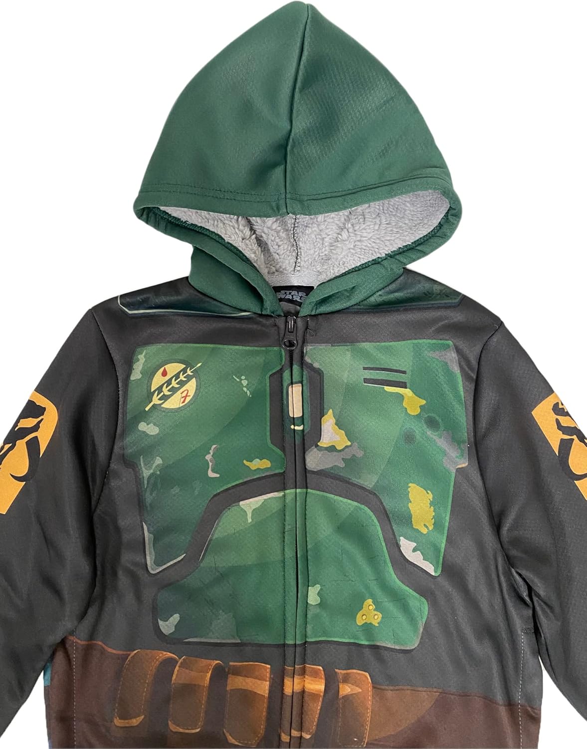 STAR WARS The Book of Boba Fett Little Boys Sherpa Fleece Hoodie - Image 6
