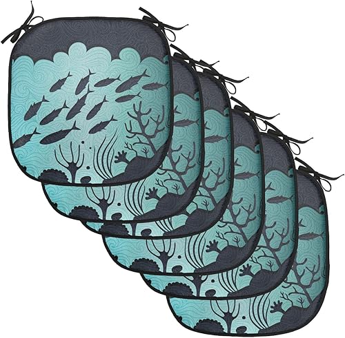 Miniatura 94 de Lunarable Cojín retro para silla, mujer con cabello, letrero de victoria con burbujas de discurso, inspirado en arte pop, acolchado de asiento para