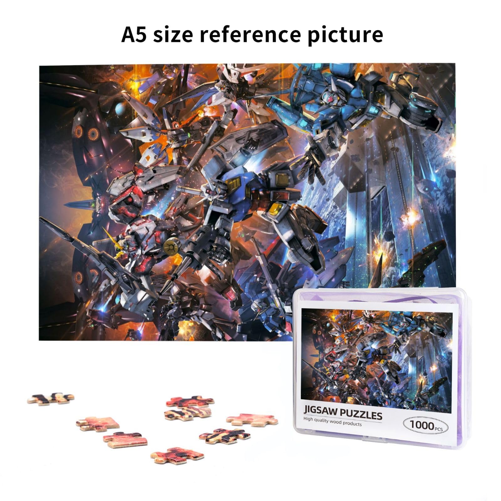 3,000個限定　ガンダム ジグソーパズル ジオンの脅威 2000ピース 3,000個限定 ガンダム ジグソーパズル ジオンの脅威 2000ピース