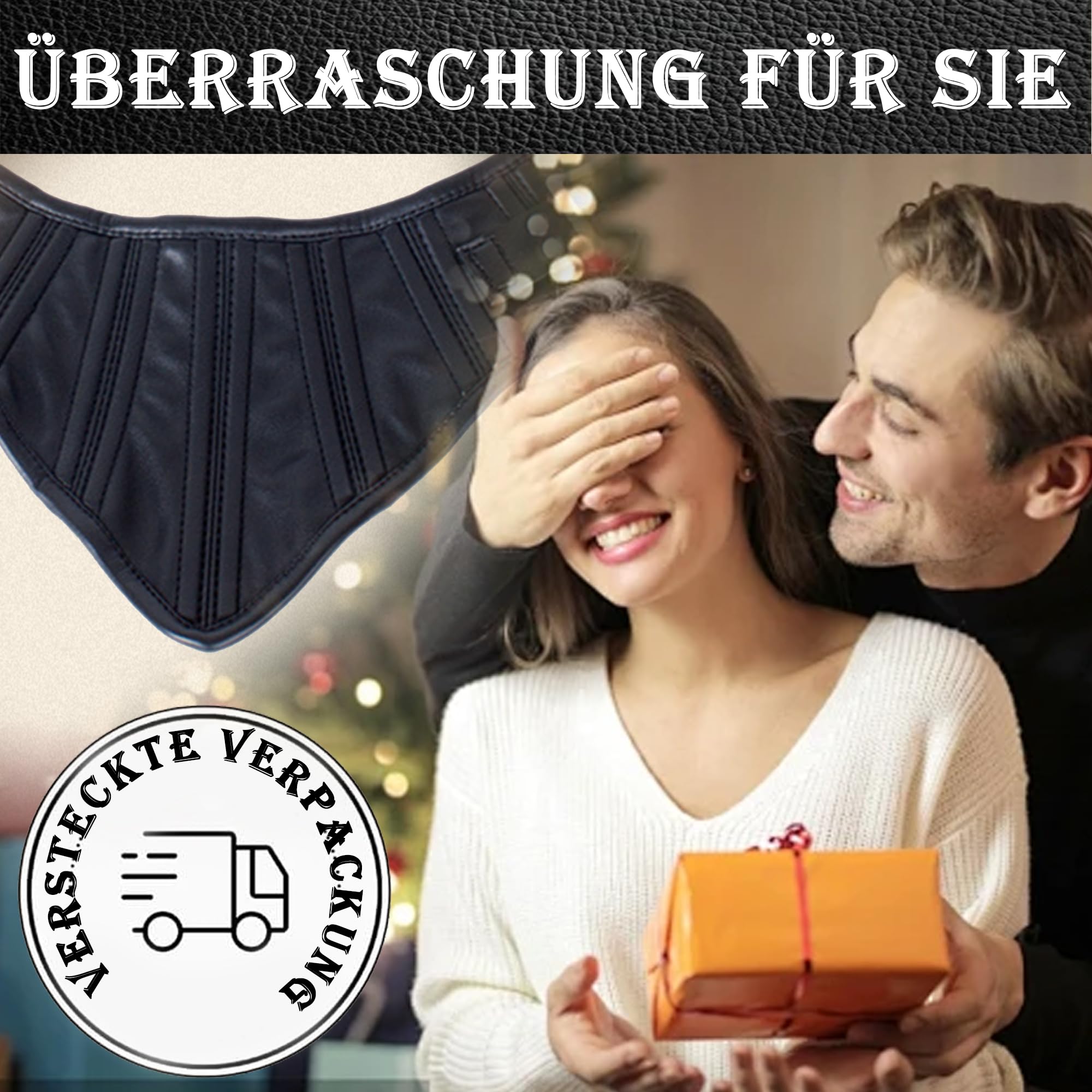 Lederhalsband Halskorsett Beinfesselset SM Paar Bondage Spiele Halsband Damen für Sex Zweiteiliges Set Halsband Damen Für Sex Toy