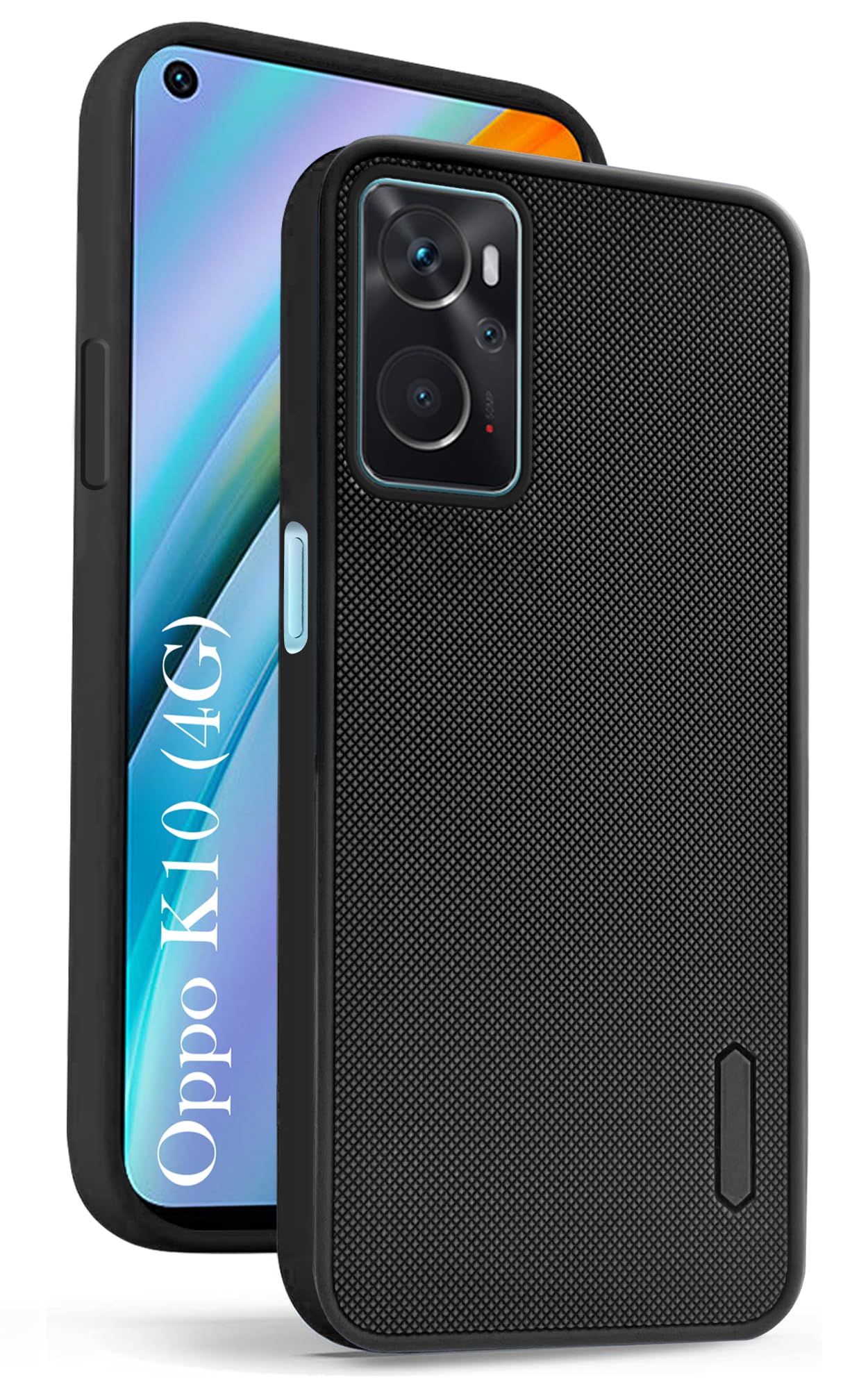 Jkobi Back Cover Case for Oppo K10 (Textured Grip Design | Camera Protection | Slim and Light Weight | Soft Touch and Feel | Black) (B0CZX4FC3J) Amazon Price History, Amazon Price Tracker