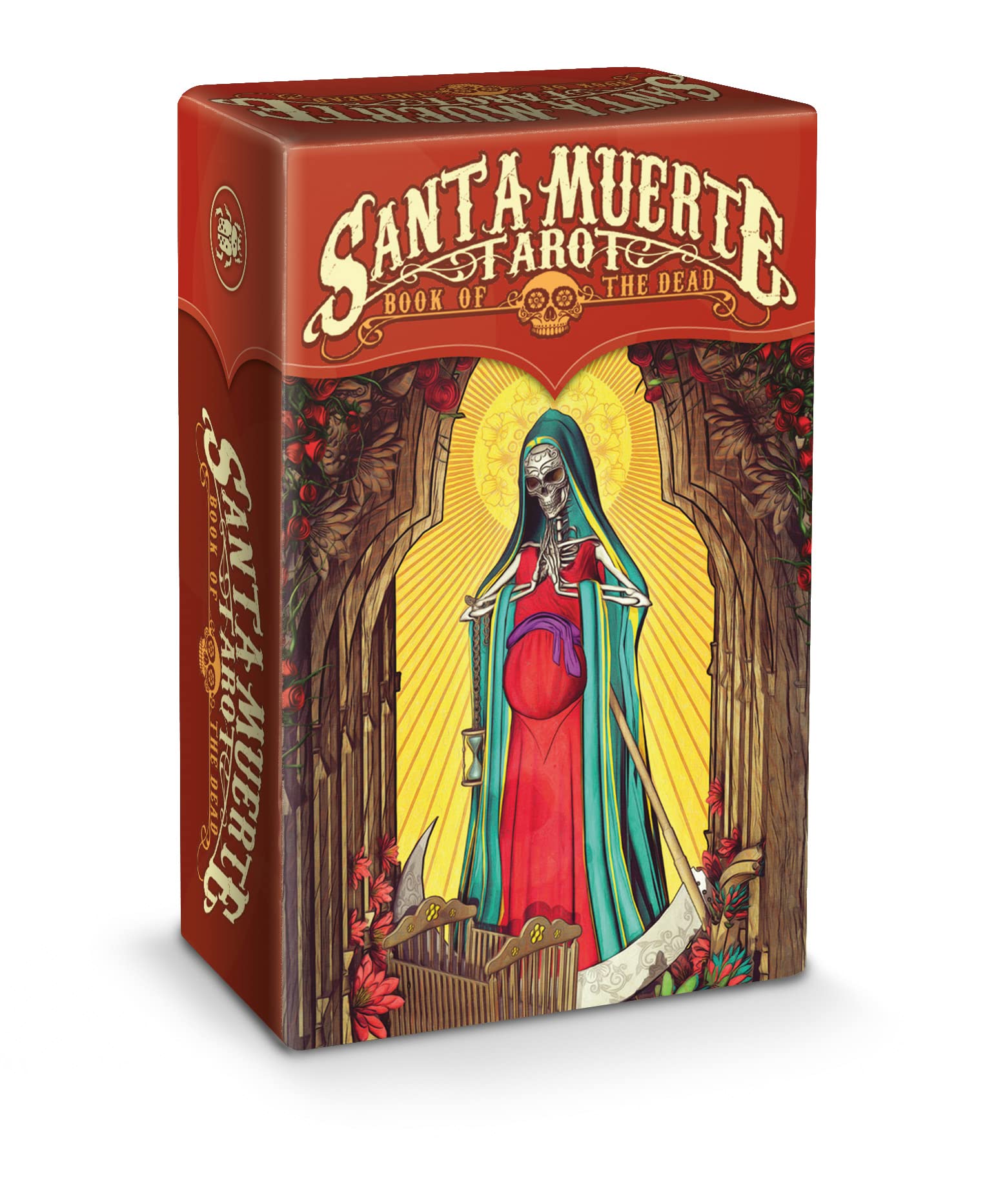 Santa Muerte Tarot - Mini Tarot: 78 full colour mini tarot cards and instructions