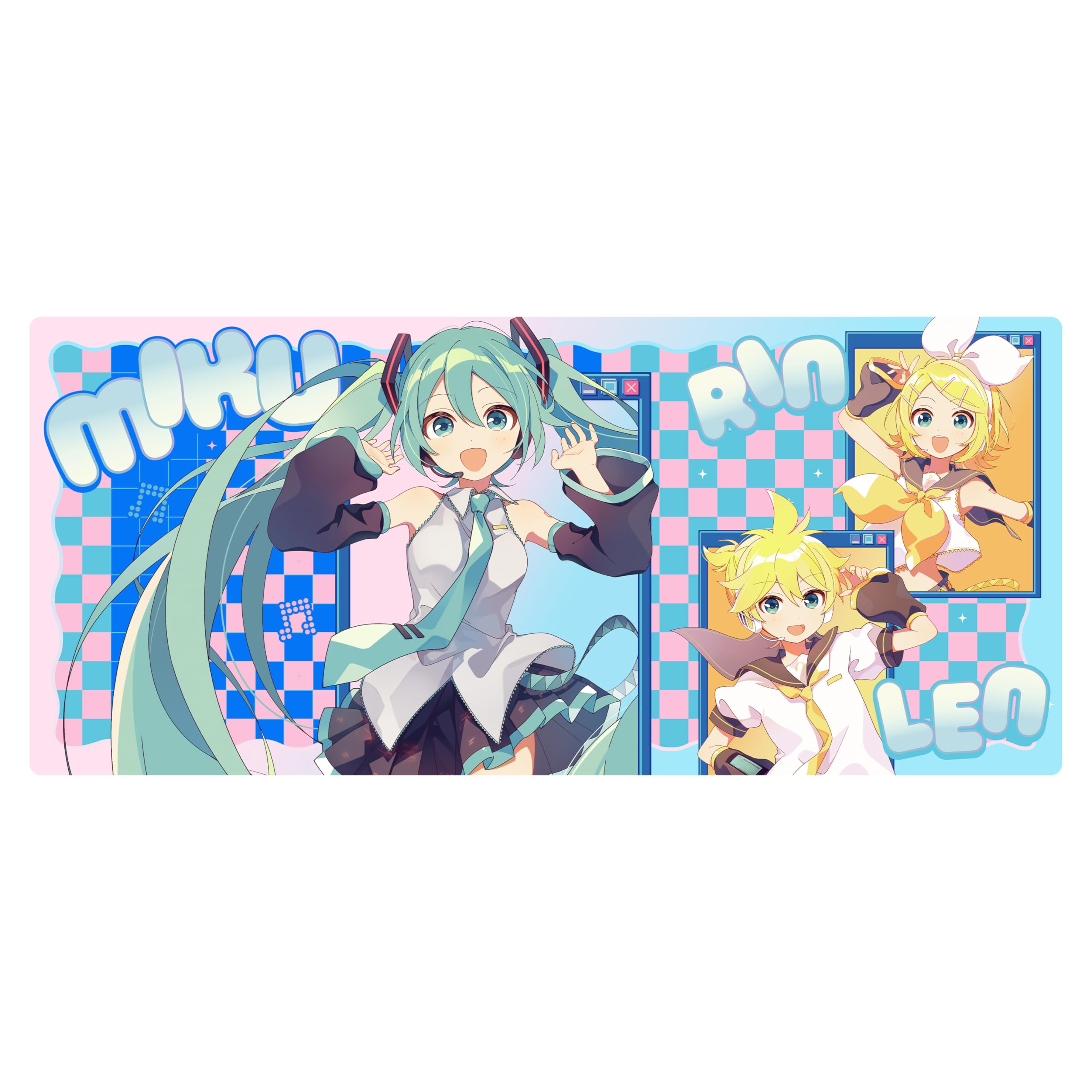 Amazon.com: ABYSTYLE Hatsune Miku - XXL Mousepad - Miku & Friends