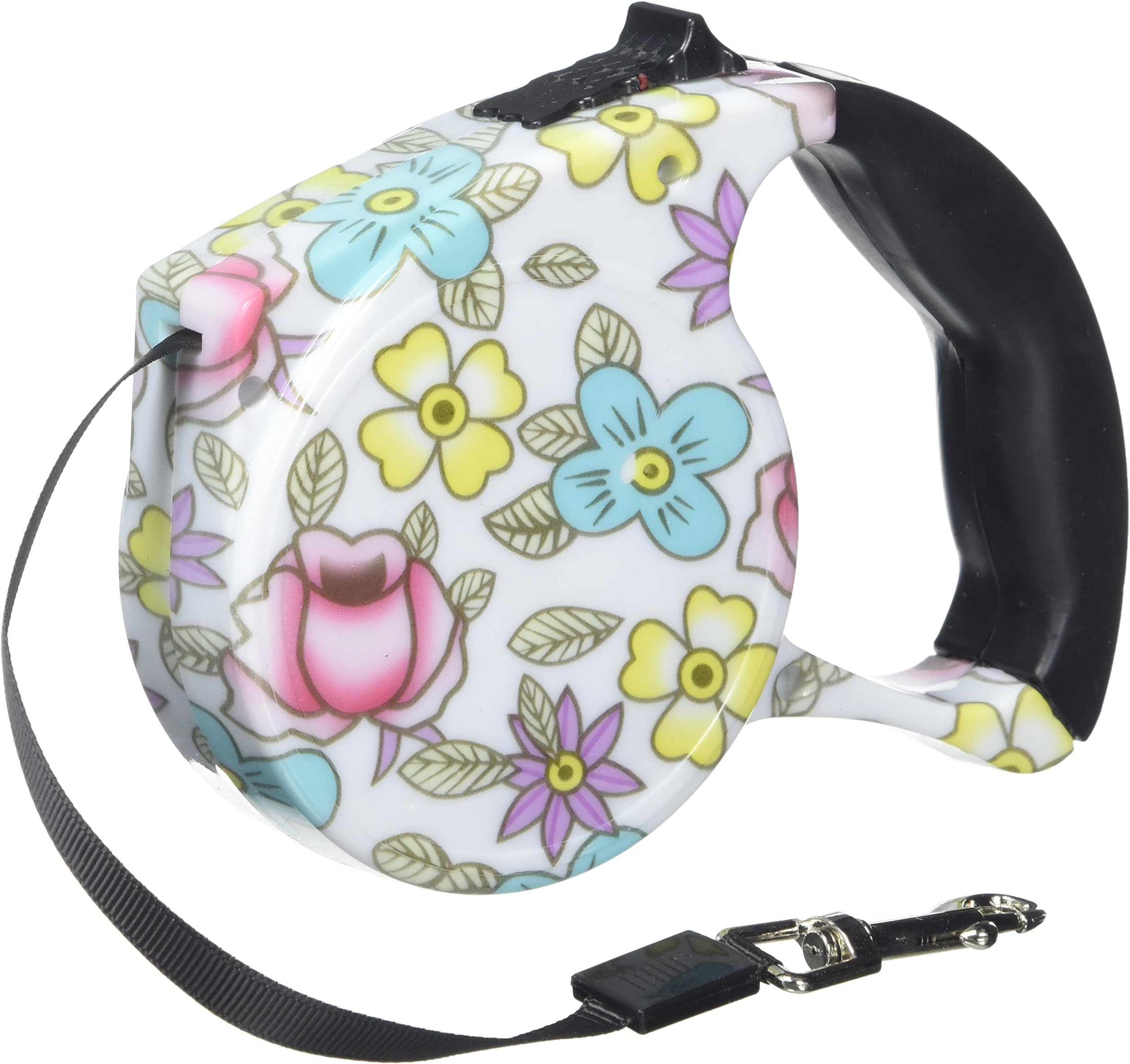 AyTaurus Retractable Dog Leash Choosing, Around 16.5' Long Polishing Plastic Body with Automatic Dacron Leash, Running Traction Belt Pet Hauling Cable Leads