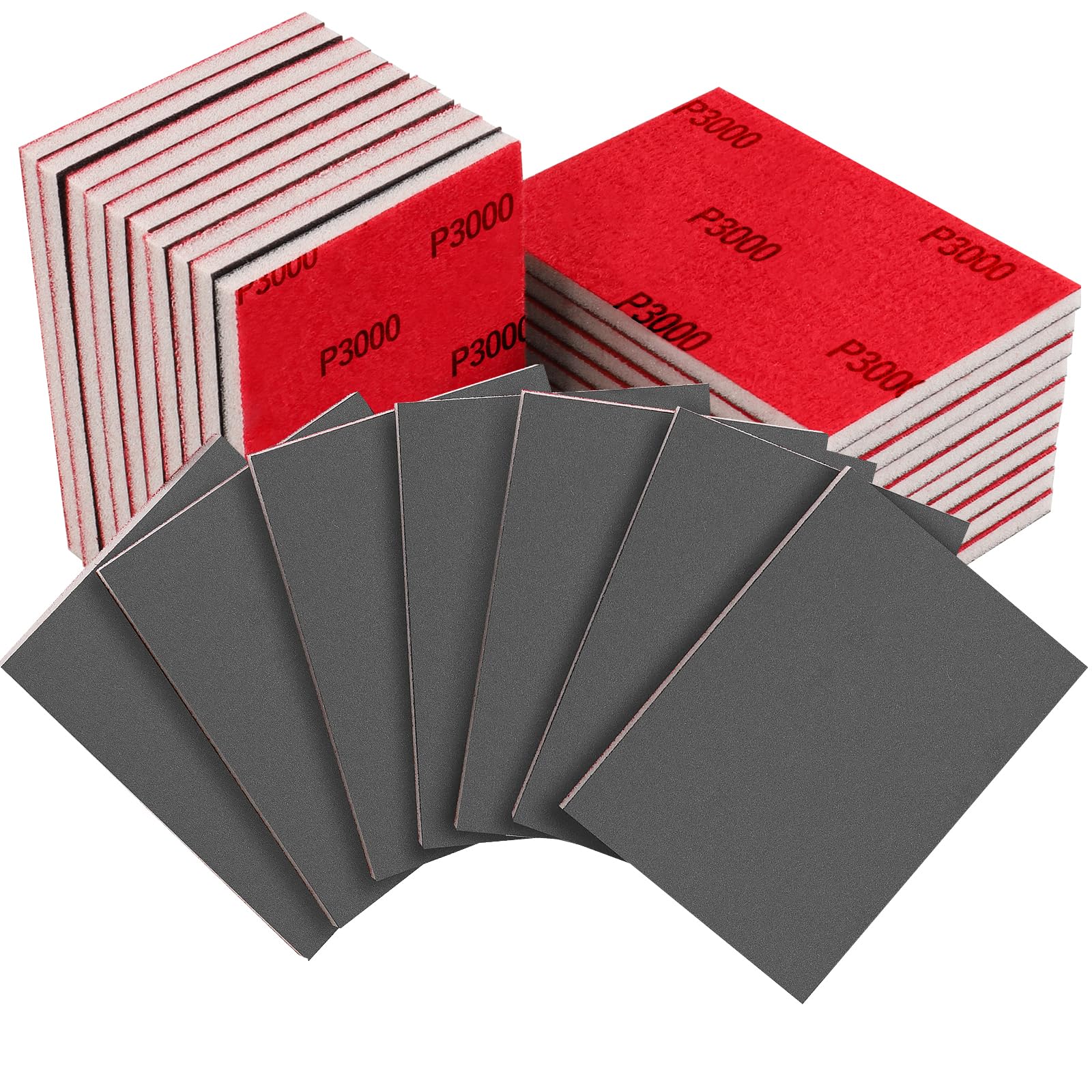Ultra Fine Sanding Sponges - 36 PCS Set -8