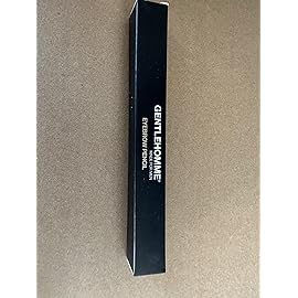 Gentlehomme - Men\'s Brow Pencil - 2-in-1 Brow Brush & Lead Pencil - Shape, Define & Fill In Eyebrows - Ultra-Thin - Long-Lasting Dark Brown