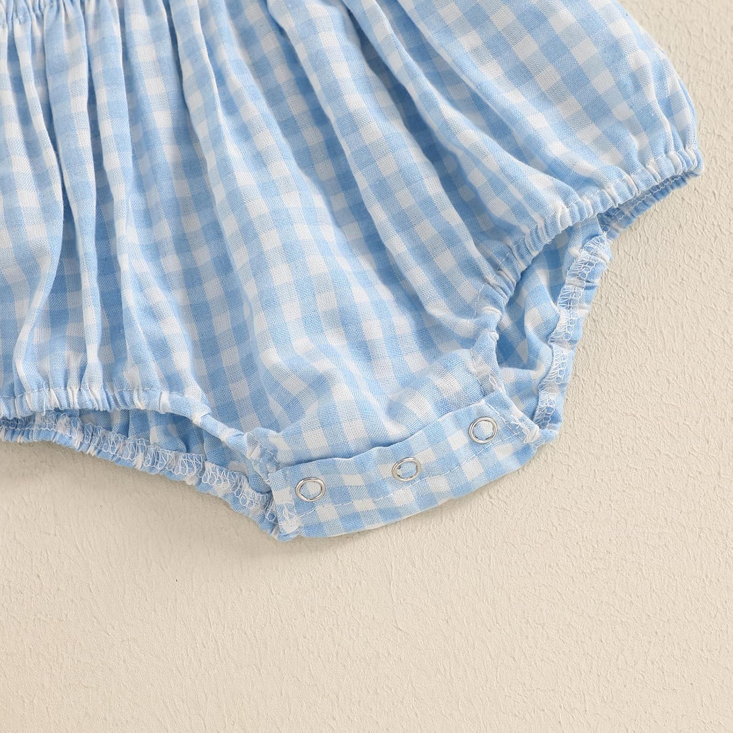 Kuriozud Valentines Day Outfit Baby Girl Bubble Romper Spaghetti Strap Onesie My First/1st Valentines Day Clothes Clothing - Image 7