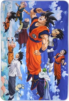 SD TOYS - Blanket 100x150cm Universe Survival Heroes Flight Dragon Ball Super