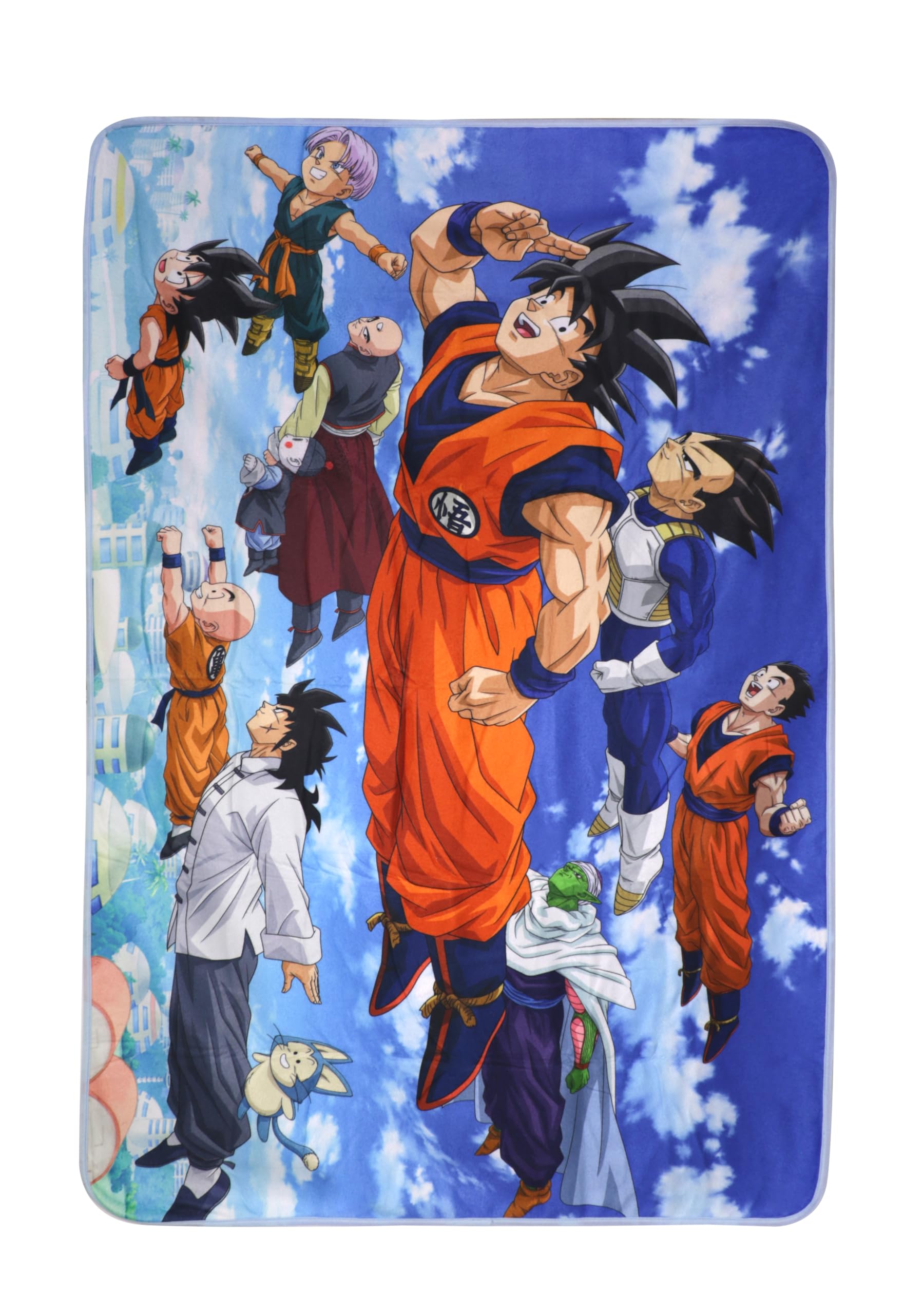 SD TOYS - Blanket 100x150cm Universe Survival Heroes Flight Dragon Ball Super