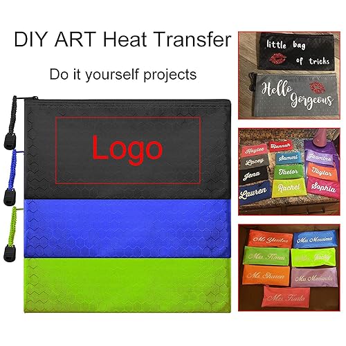 Miniatura 6 de Bolsa impermeable con cremallera azul, 12 piezas, para maquillaje, facturas de maquillaje, suministros de oficina, accesorios de viaje y suministros