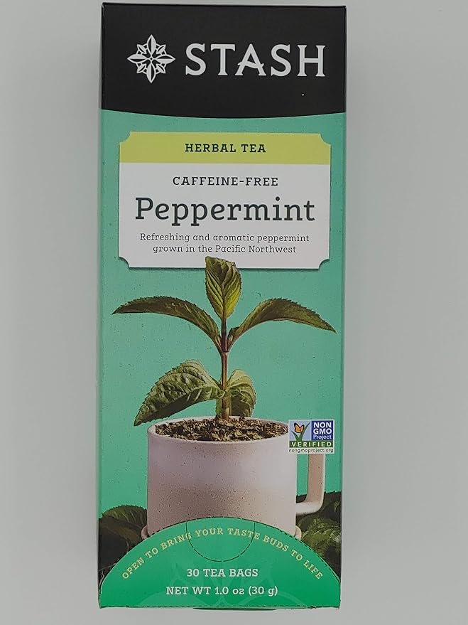 Peppermint Herbal Tea, Box of 30