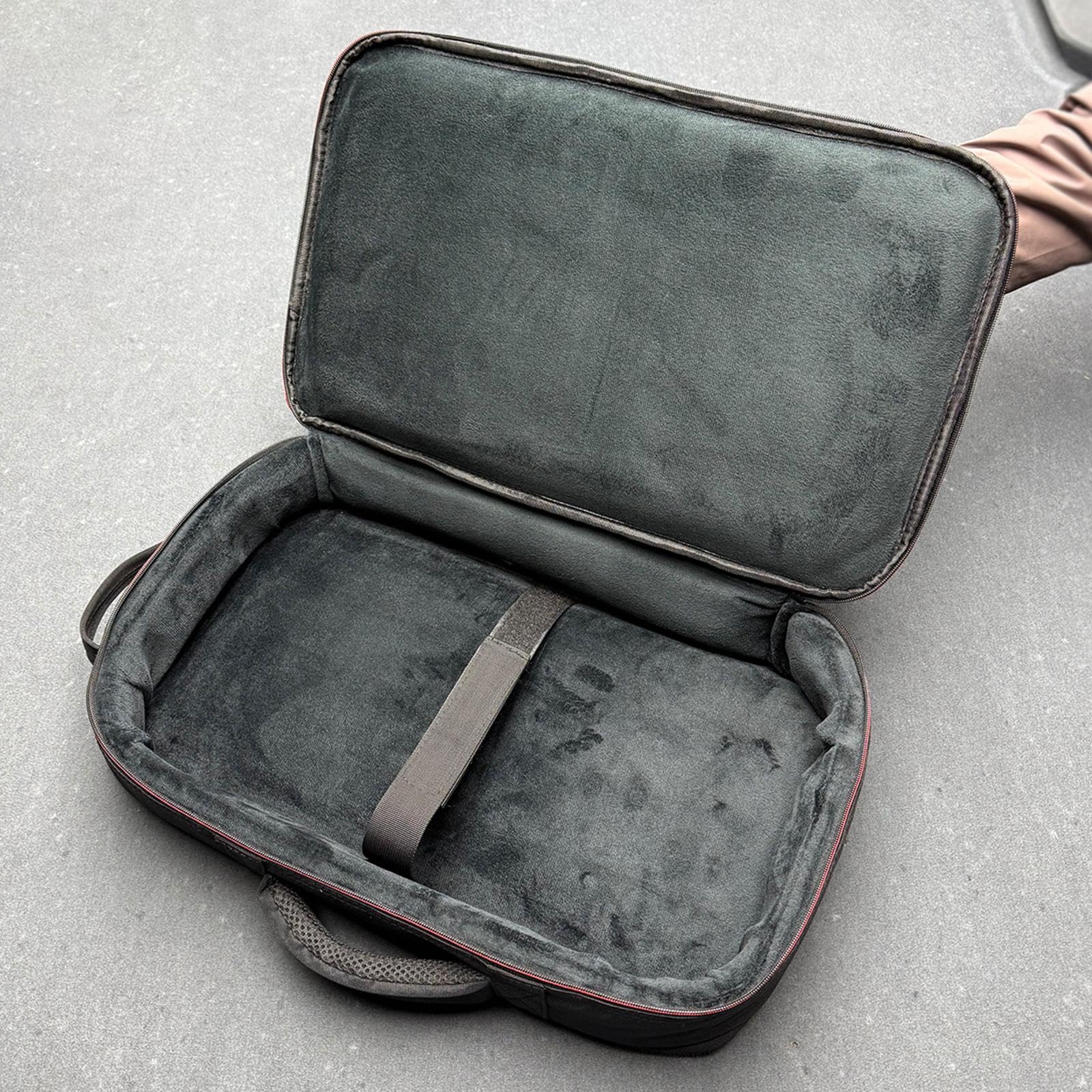 Custodia per pedaliera per effetti per chitarra, borsa imbottita e leggera per il trasporto, Grande