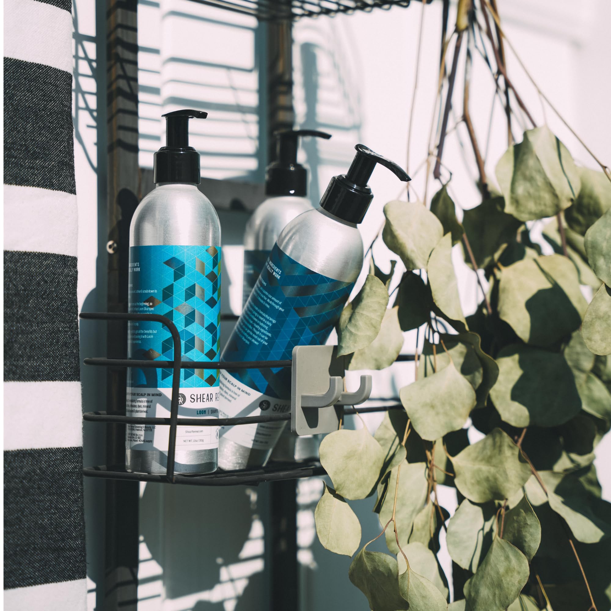 Shear Revival Loom Shampoo, Natural Vegan Sulfate-Free Daily Cleanser for All Hair Types - Image 3