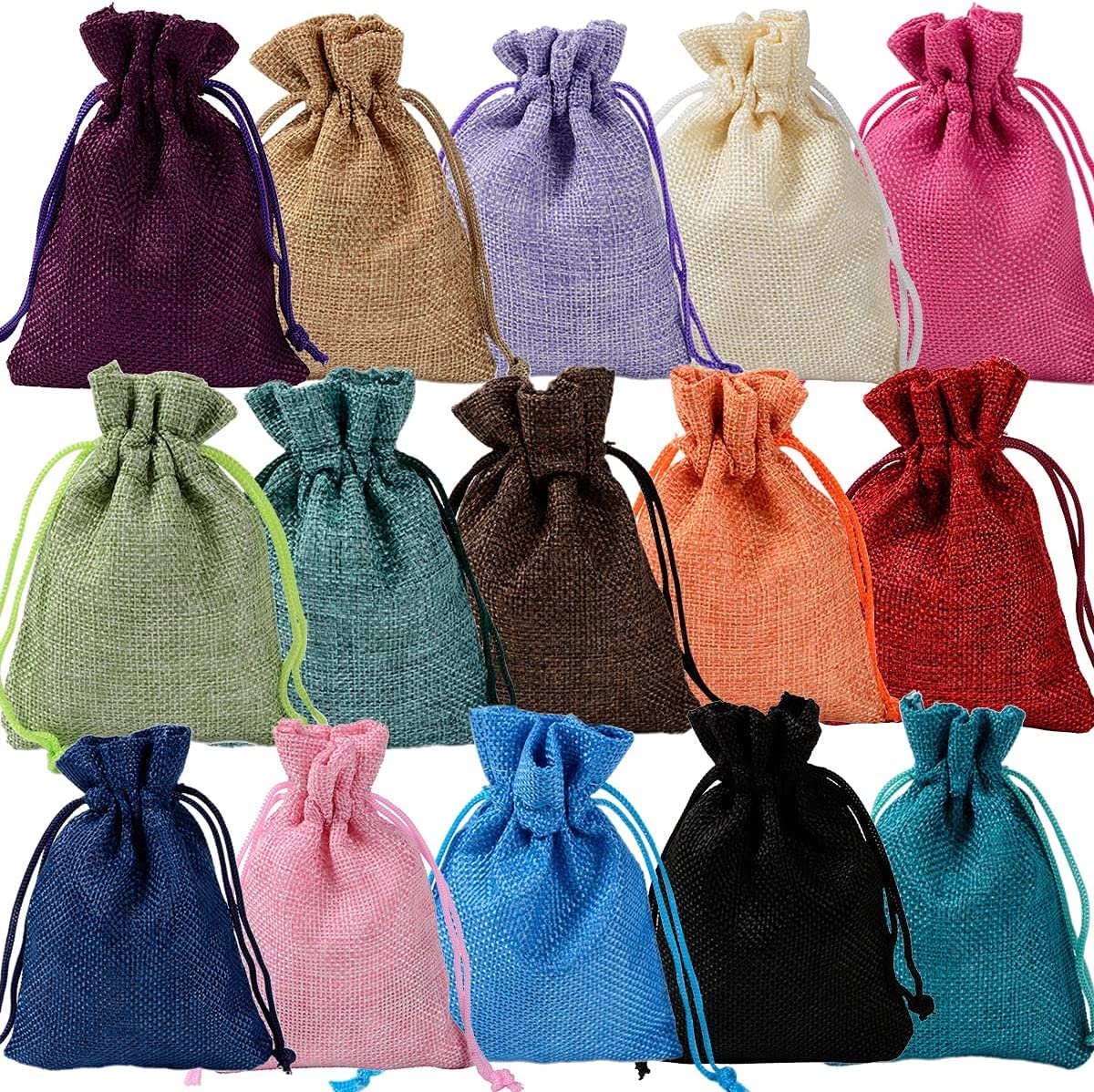 Brown Leaf Small 10x14 Cm Burlap Jute Linen Gift Bags Pouches Potli Bags for Wedding Anniversery Party Supply Return Gift (Pack of 30) (B0C58NV6CW) Amazon Price History, Amazon Price Tracker