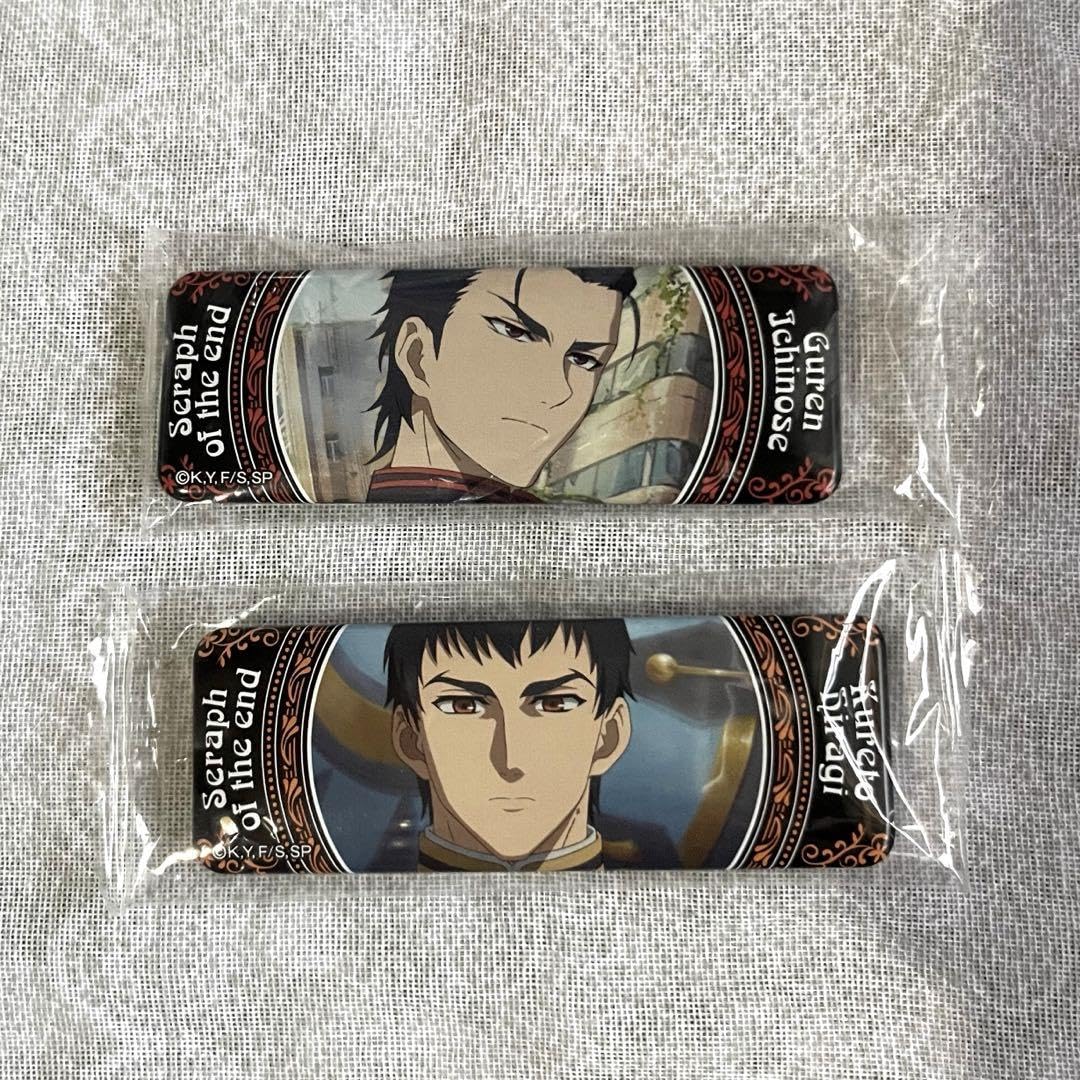 終わりのセラフ ロング缶バッジ キャラバッジ グレン 缶バッジ Amazon.co.jp: 終わりのセラフ 一瀬グレン 柊暮人 ロング 缶