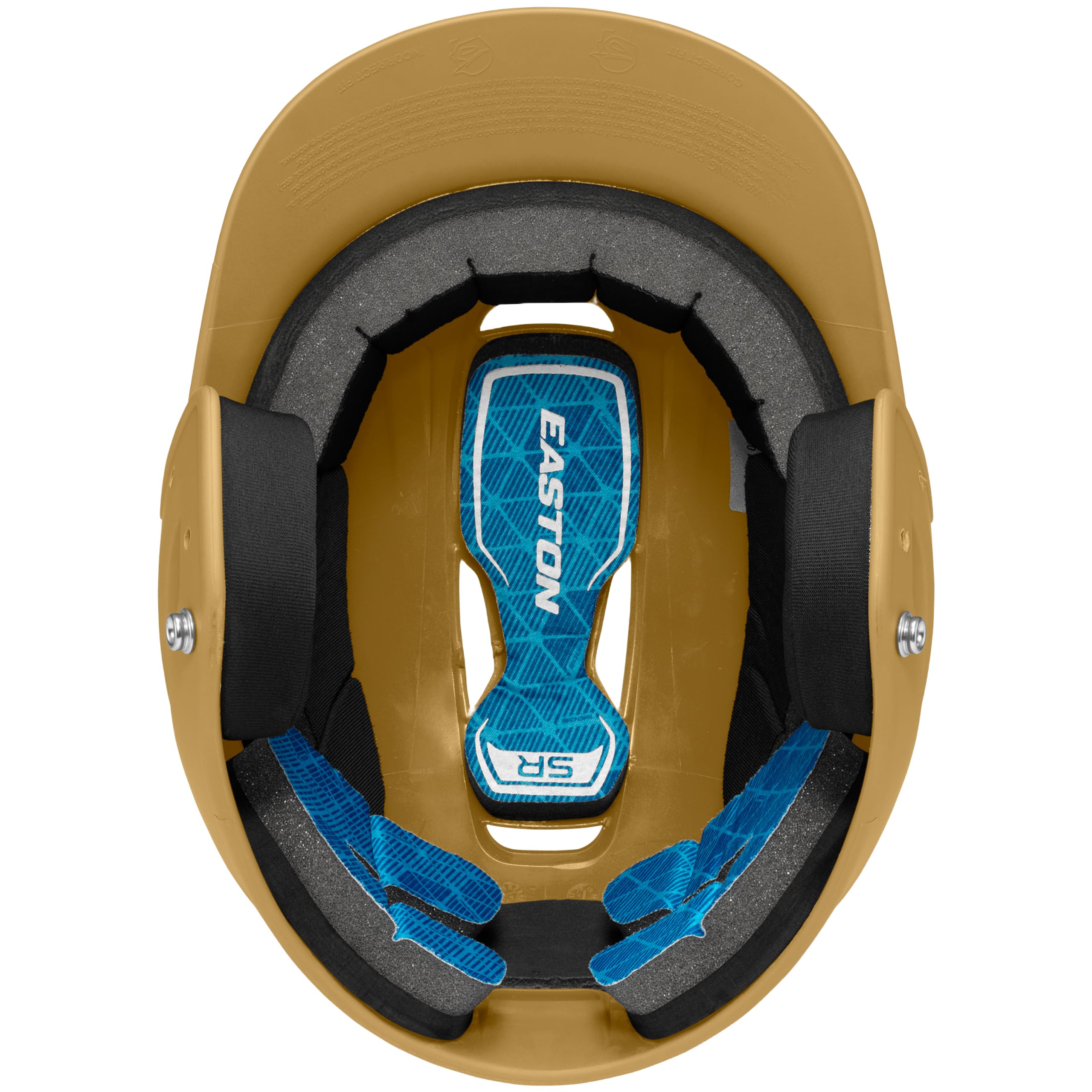 Easton Casque Senior Z5 Grip Batters, Vegas Gold