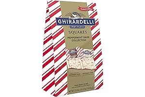 GHIRARDELLI Chocolate Squares, Peppermint Bark Assorted Chocolates
