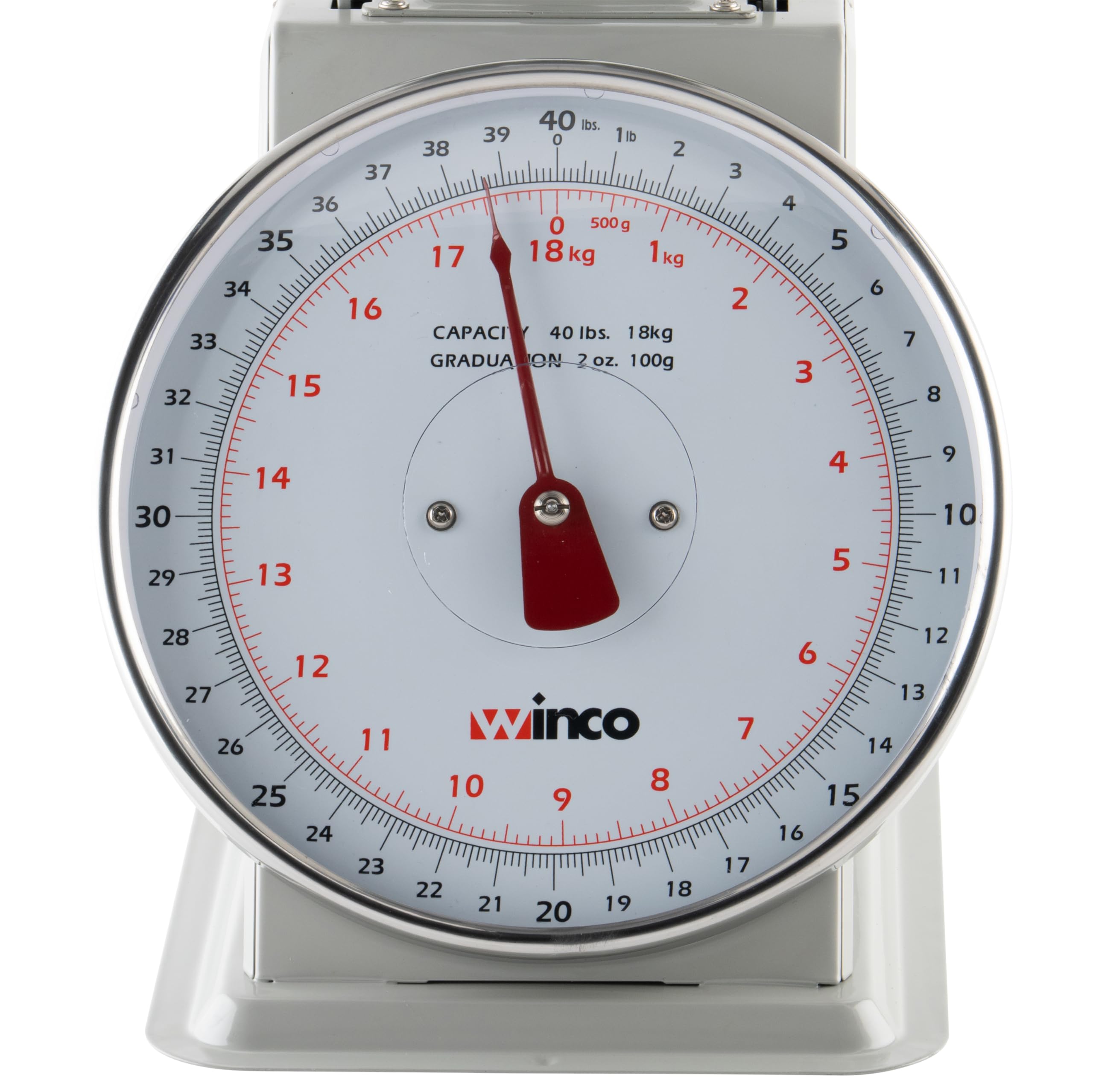 Winco 40lb Scale - Accurate Kitchen & Commercial Weighing -3