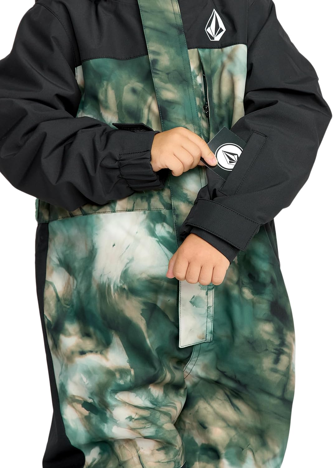 Volcom Unisex Flurry One Piece Snow Suit –fold-over Mitts & Booties