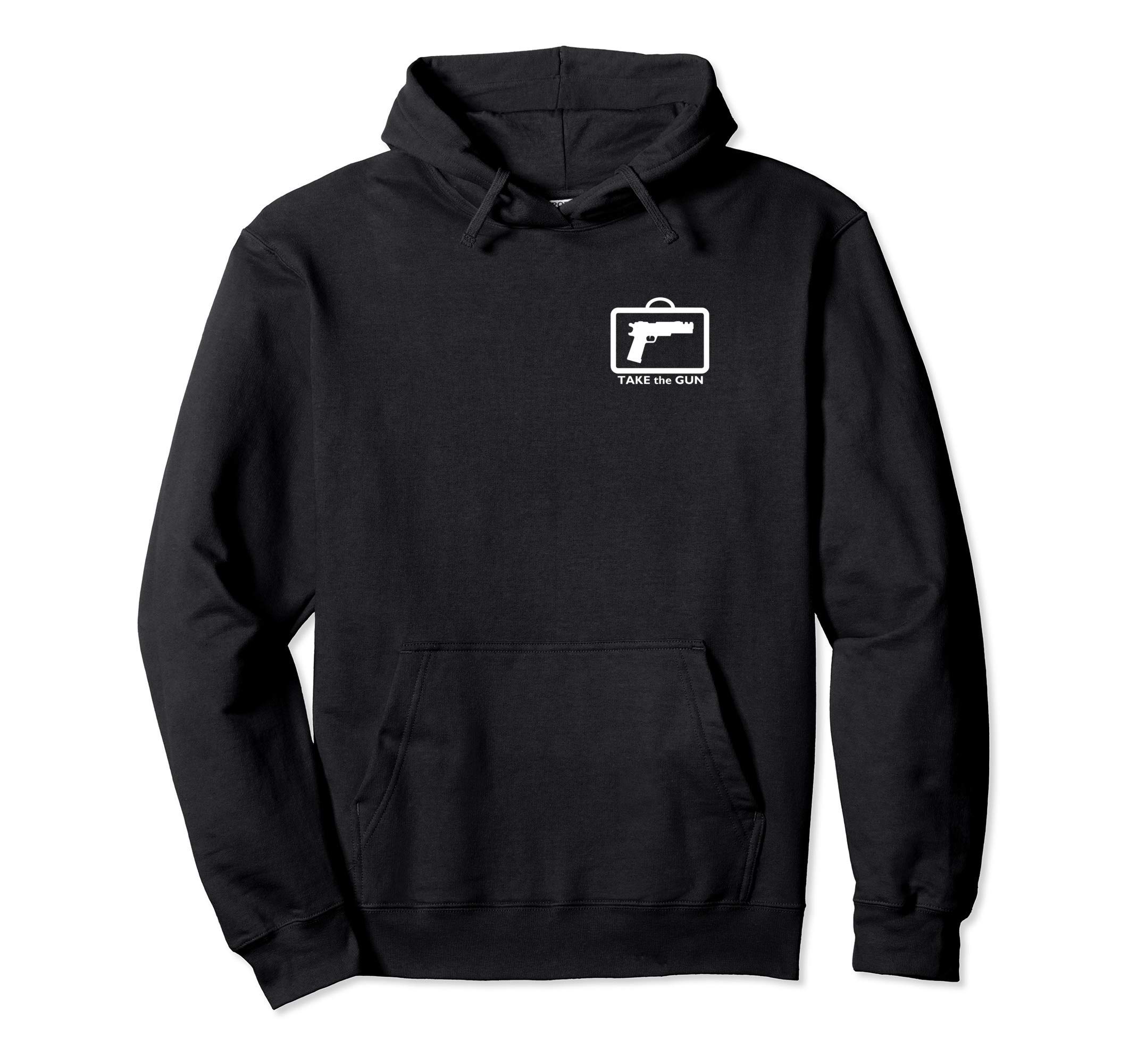TTG Pocket Logo Design Funny Back Pullover Hoodie
