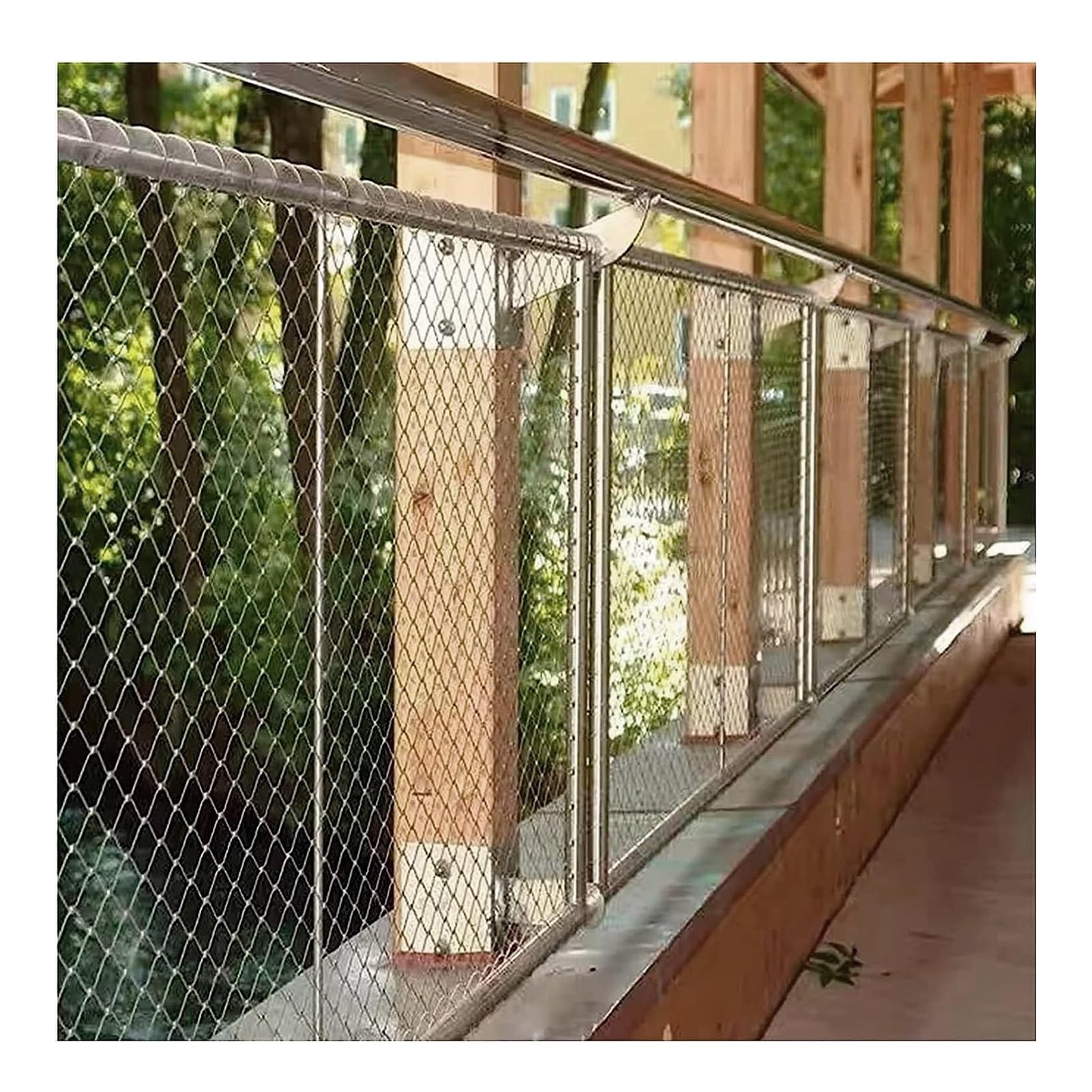 Filet anti-chute balcon filet de protection haute altitude corde 304