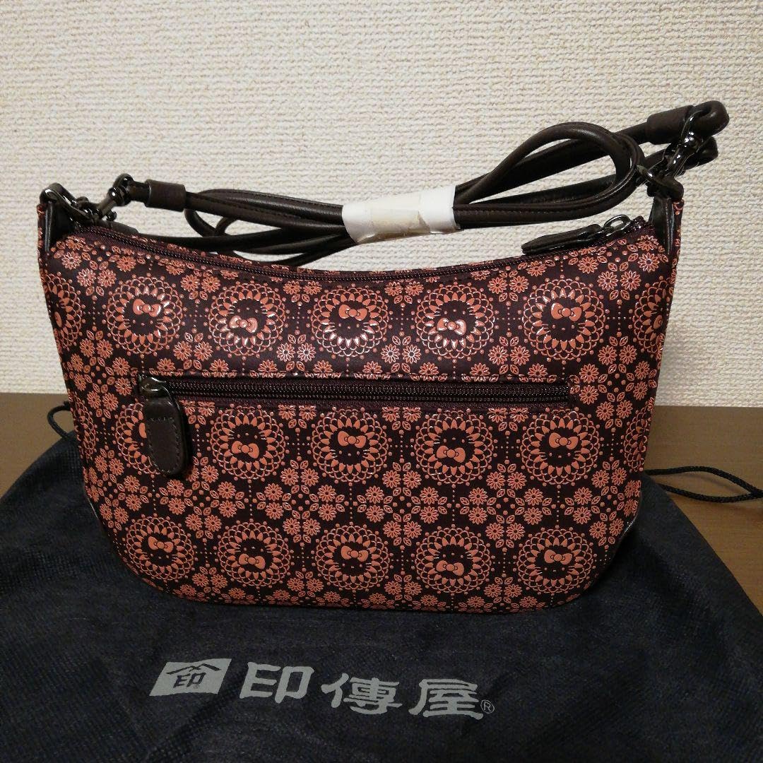 Amazon.co.jp: 印傳屋 ハローキティ ショルダーバッグ インデンヤ レア  