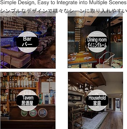 Miniatura 3 de Estante de metal para vino, almacenamiento de cocina con soporte para copas de vino, estantes de barra para pared, soporte para botellas de vino,