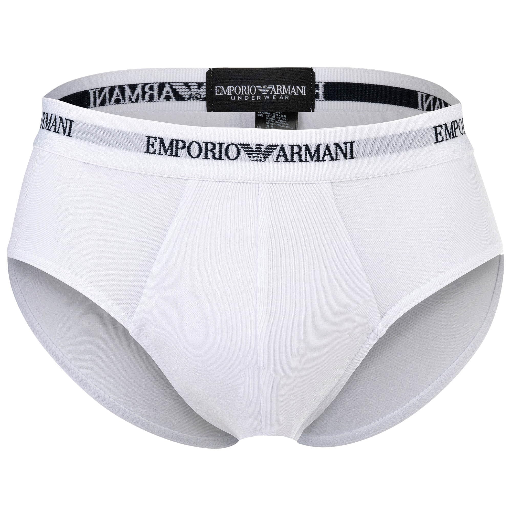 Emporio Armani 3-Pack Brief Mutande da Uomo Uomo