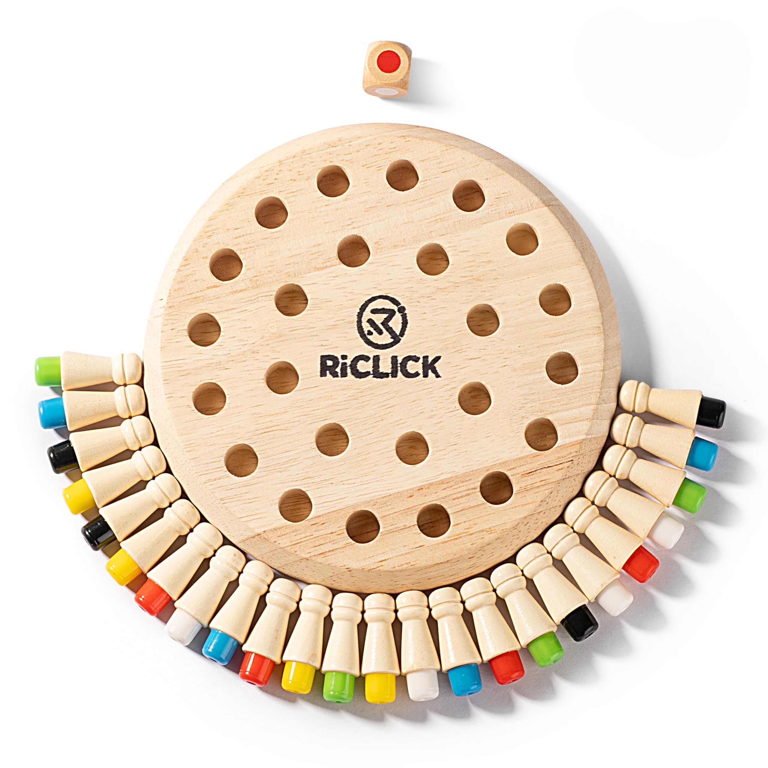 RiCLICK™ Wooden Memory Match Stick Chess|Memory Chess Game for Kids|Colorful Board Game| Brain Training Games for Kids 3+ Years|Educational Memory Game (B0DG5FZHPC) Amazon Price History, Amazon Price Tracker