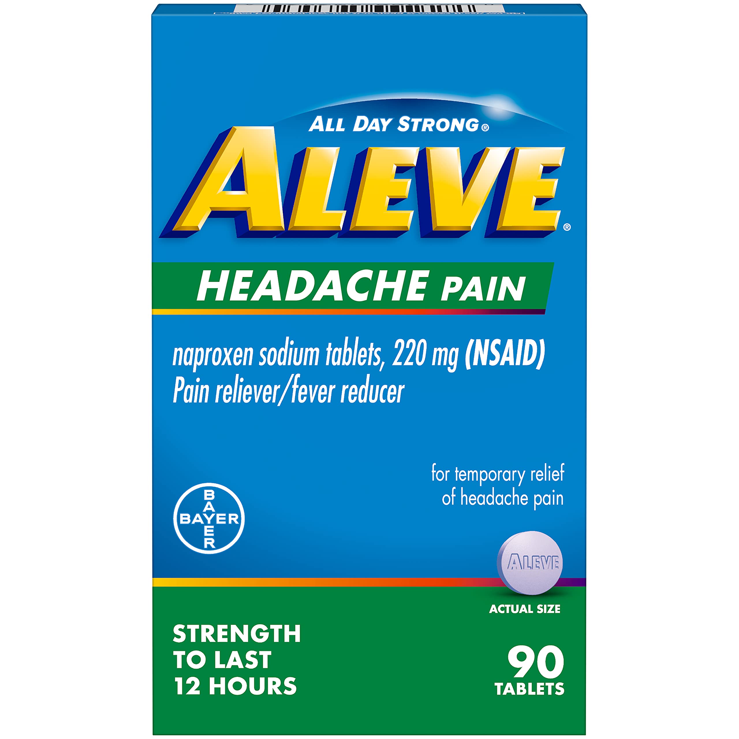 Aleve Headache TAB 2DZ 90 ct