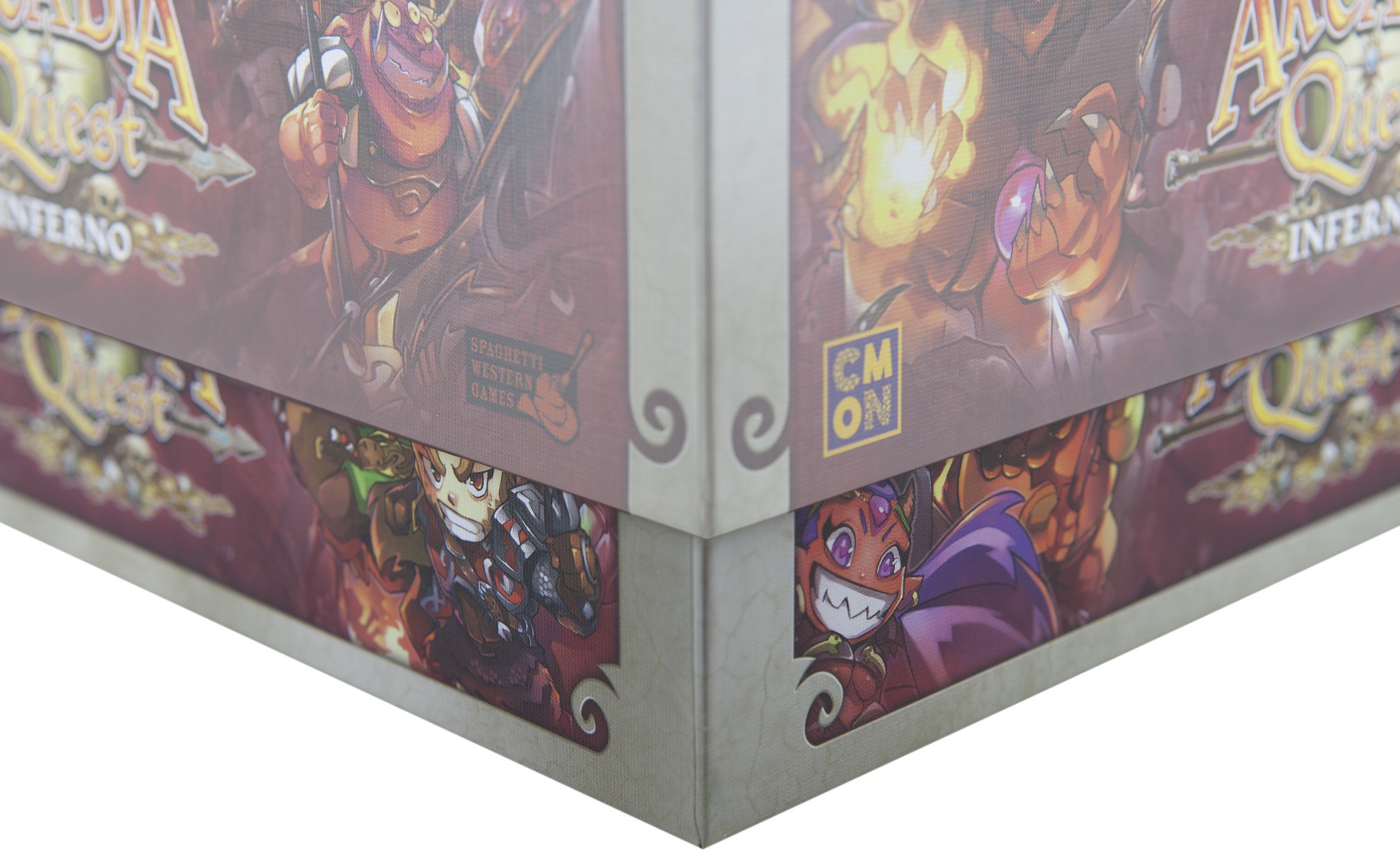 Feldherr Schaumstoff-Set kompatibel mit Arcadia Quest: Inferno Grundkasten ohne Spielplanteile