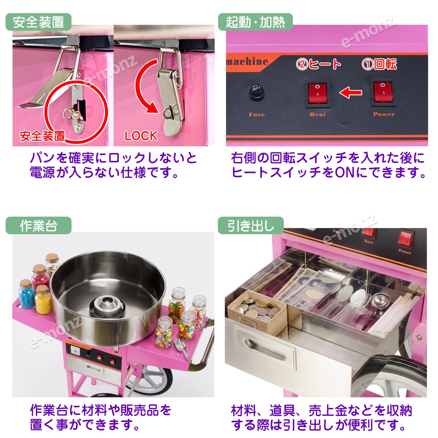 Amazon.co.jp: eモンズ ［当社製品保証1年！インボイス対応！］ 業務