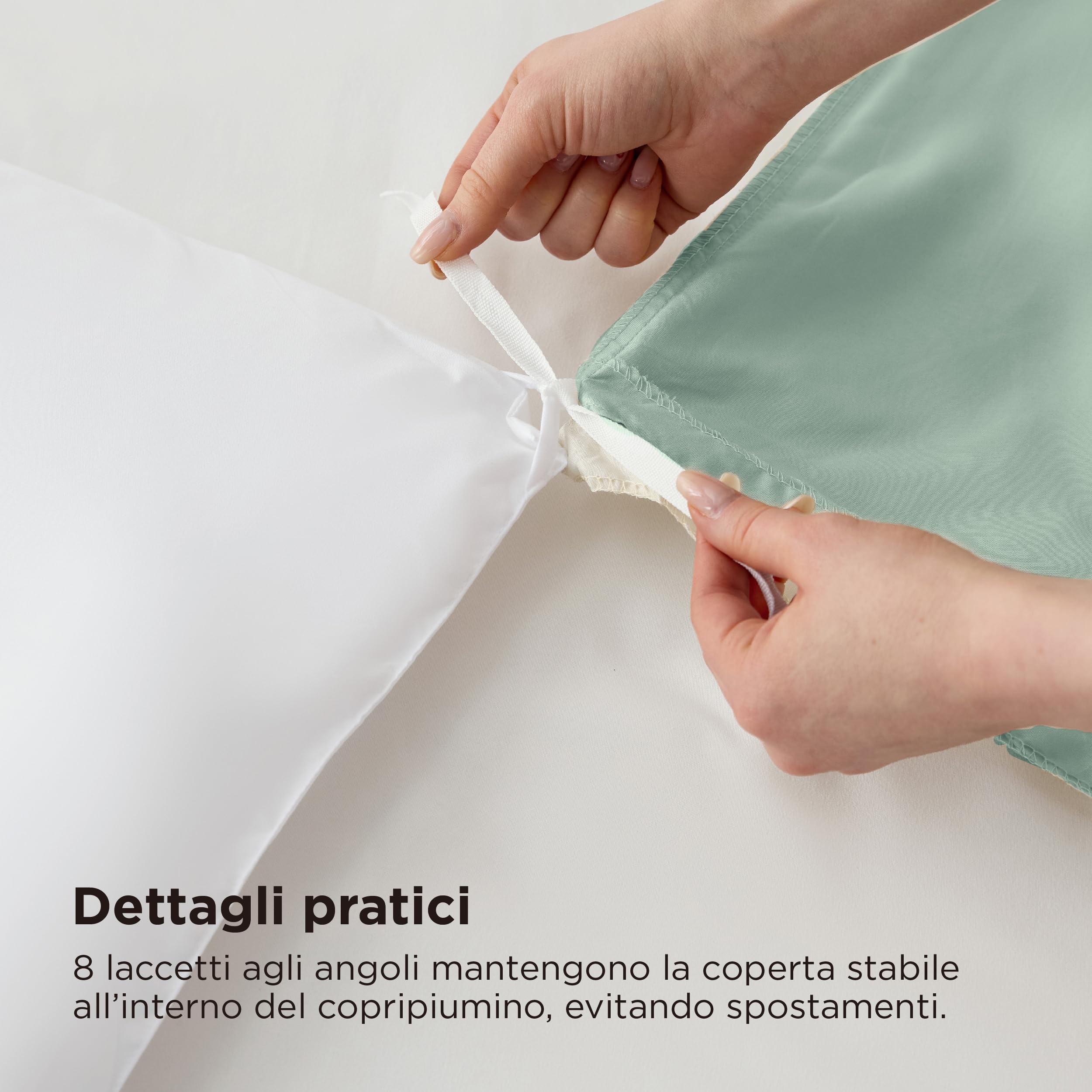 Bedsure Coperta Estiva 240x220 Coperta Leggera per Letto - Coperta 240x220 Morbida Sottile e Leggera per l'Estate, Microfibra Traspirante Trapunta Estiva OEKO-TEX per Allergici, Bianco