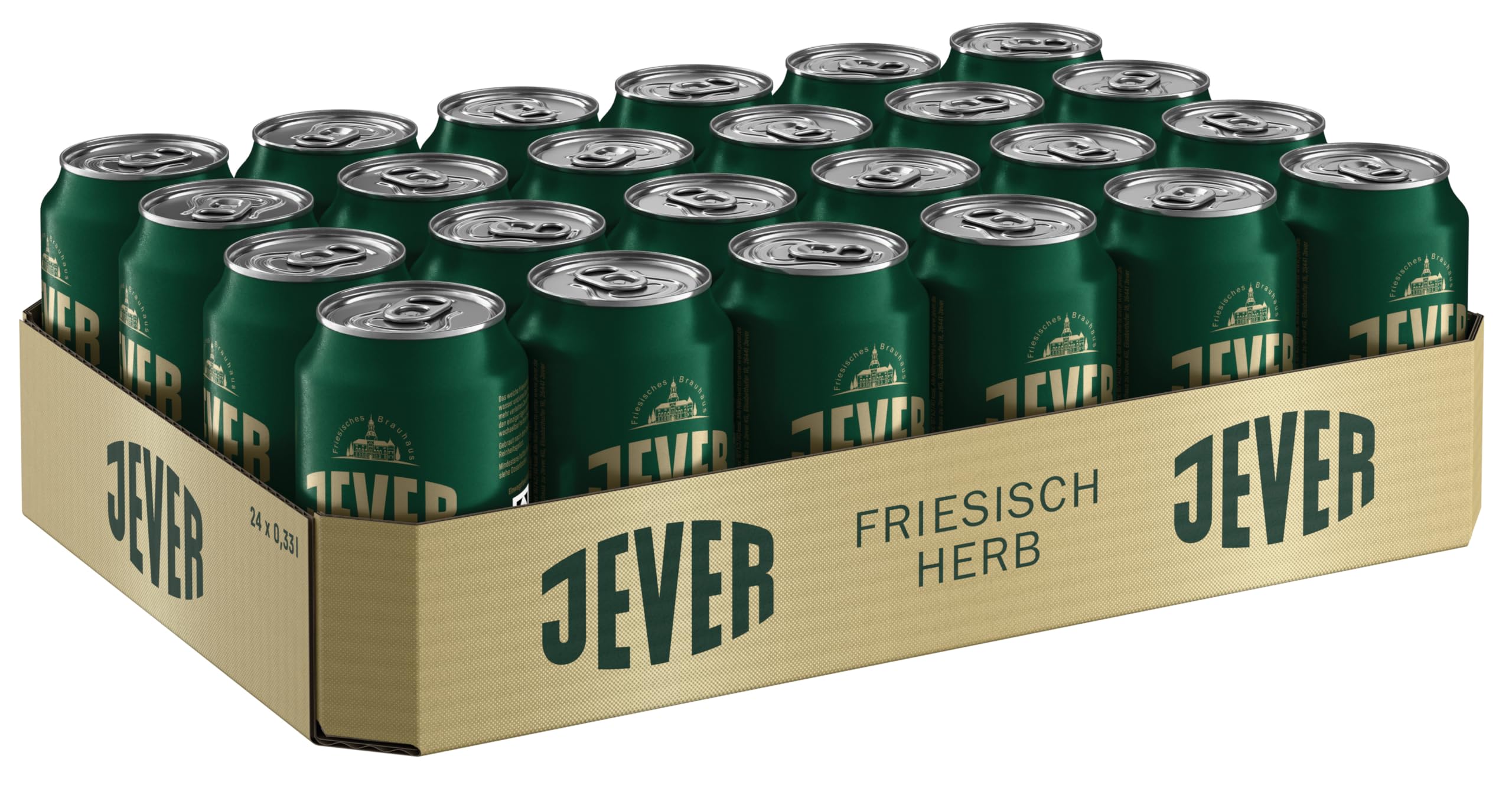 Jever Pilsener, EINWEG 24x0,33 L Dose