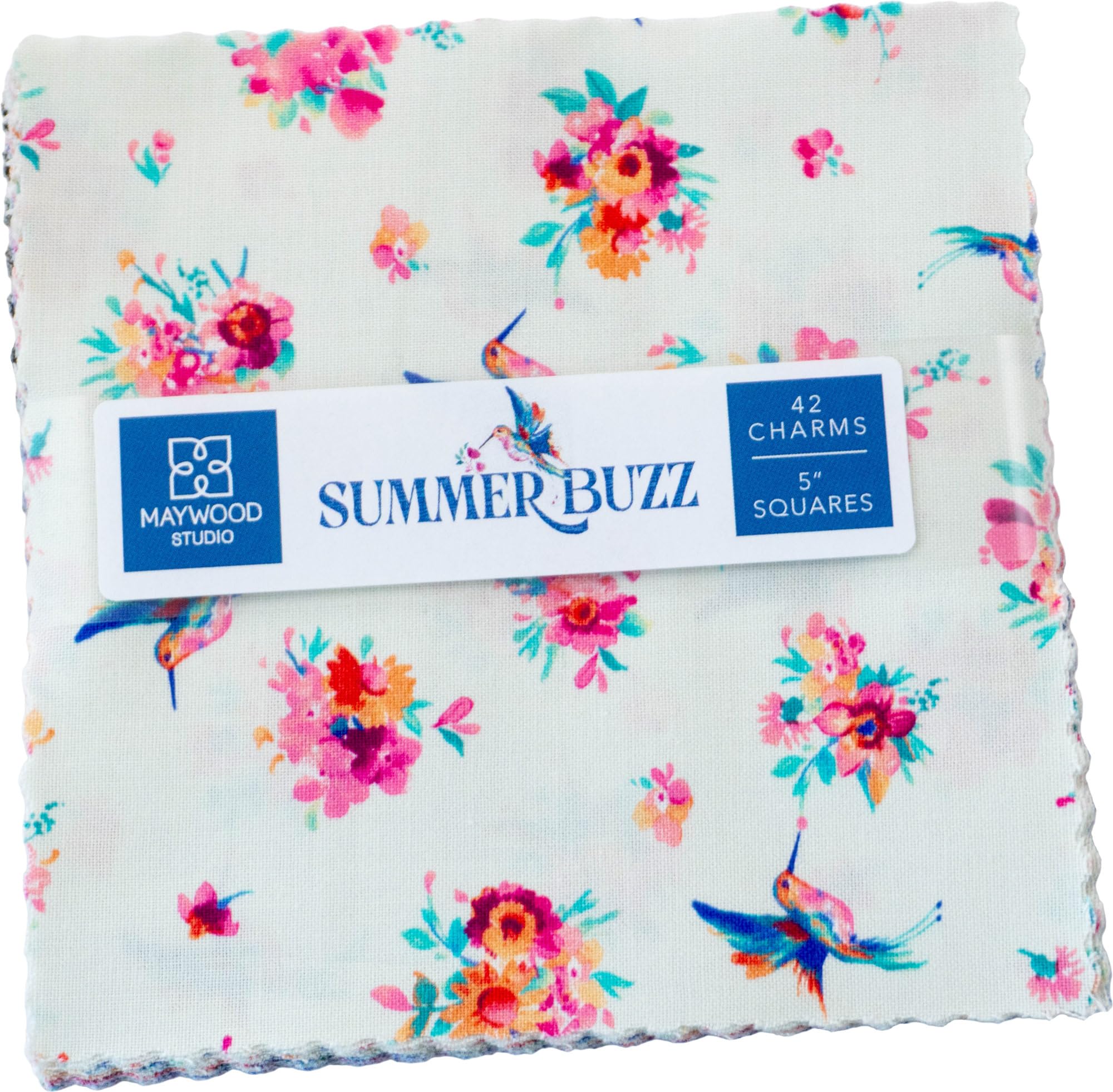 Maywood Studio Assorted Summer Buzz Charm Pack 42 5-Inch Squares