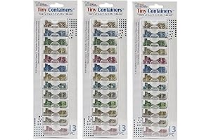 Elizabeth Ward Bead Storage Containers 13 Piece Craft Organizing Storage Containers for...