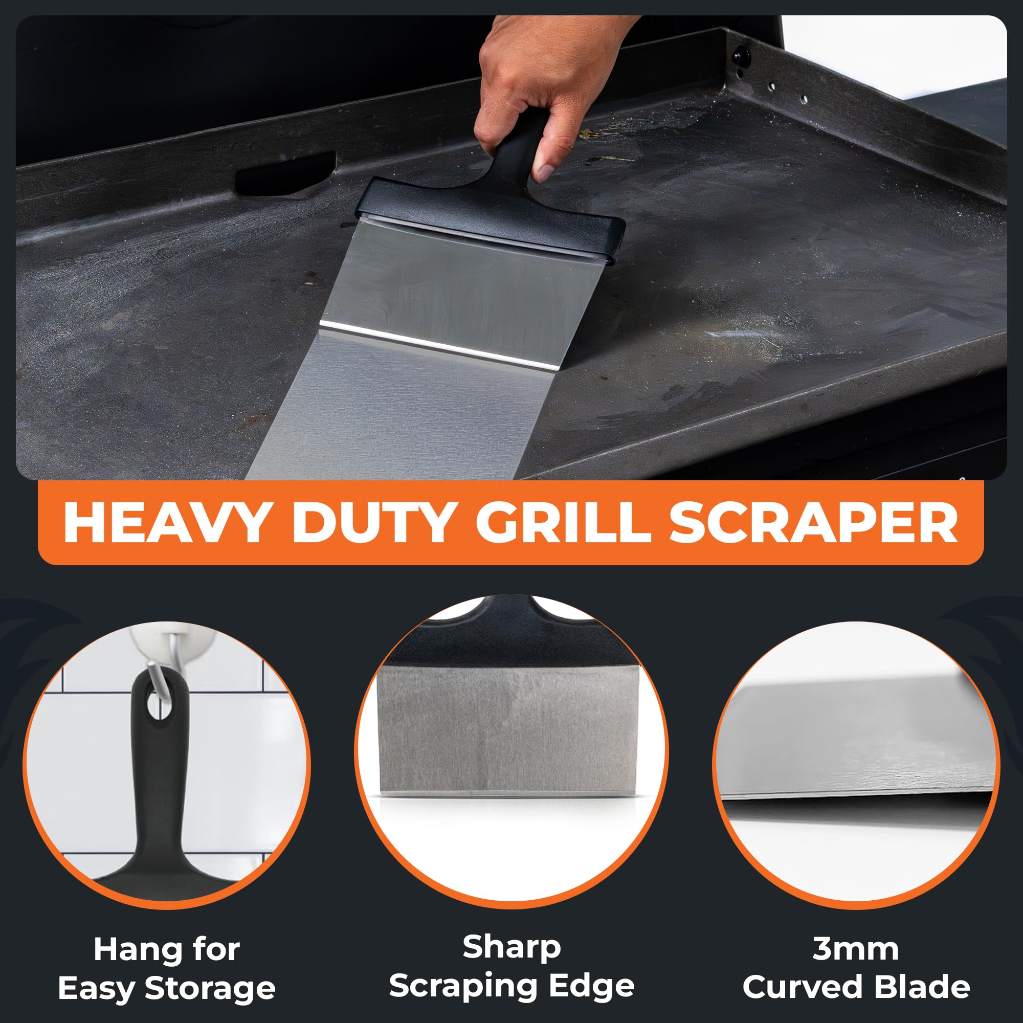 Griddle Buddy Kit de limpieza de plancha